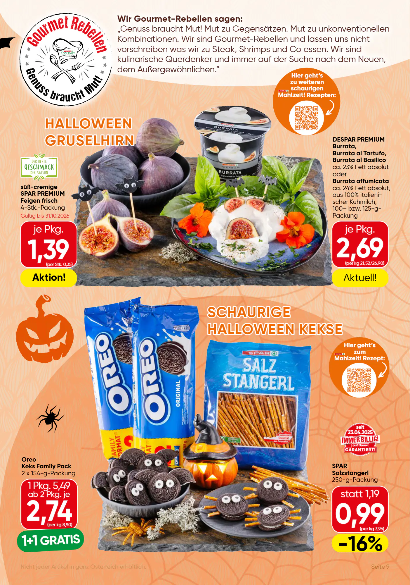 SPAR Gourmet Flugblatt (ab 22.10.2026) - Angebote und Prospekt - Seite 9