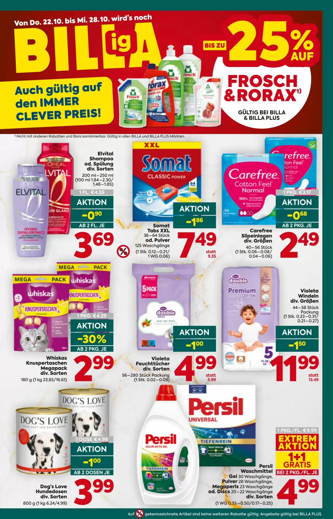 Billa Flugblatt (ab 22.10.2026) - Angebote und Prospekt - Seite 19