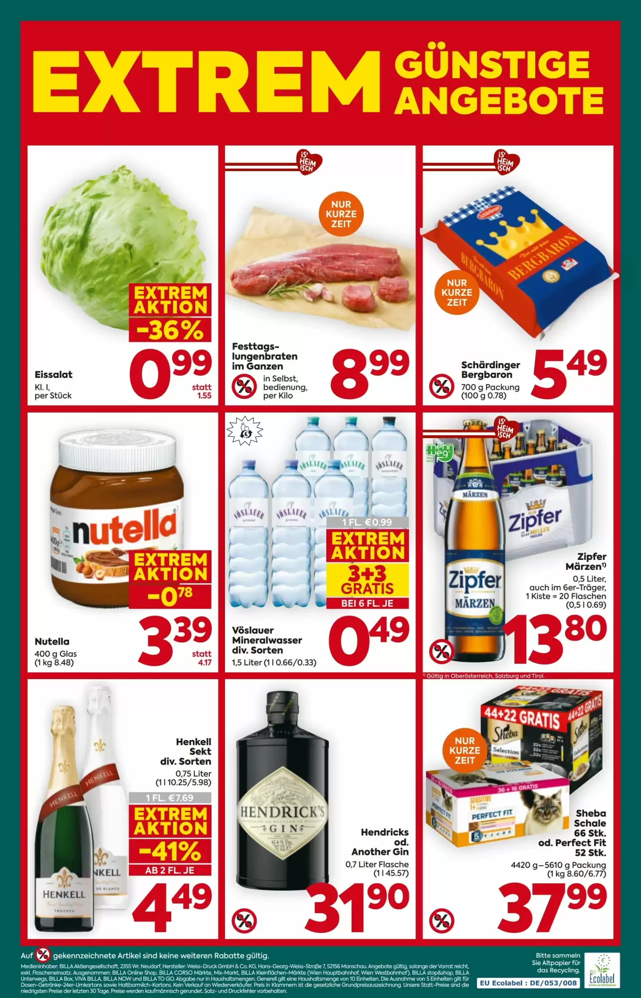 Billa Flugblatt (ab 22.10.2026) - Angebote und Prospekt - Seite 20