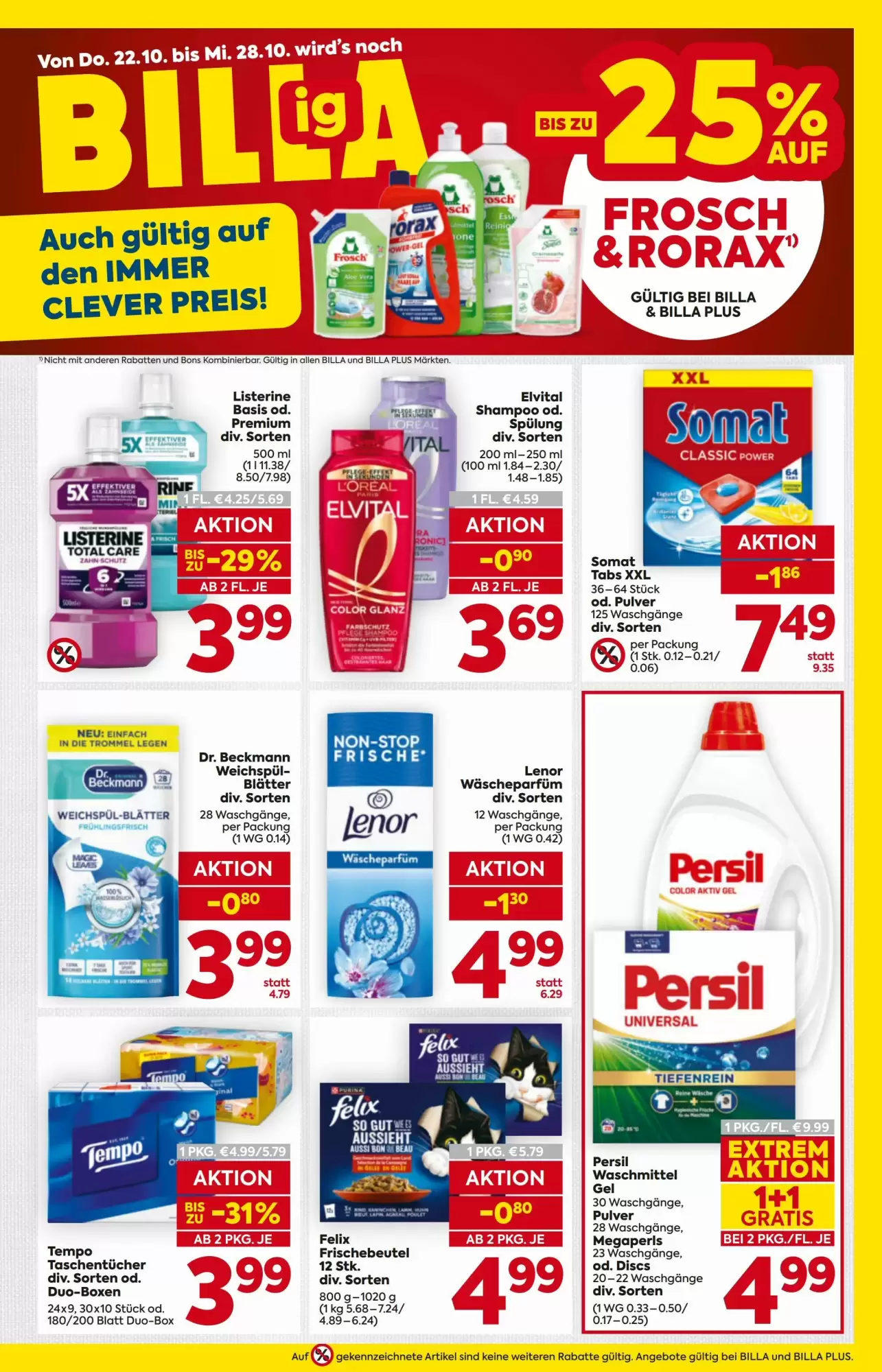 Billa Flugblatt (ab 22.10.2026) - Angebote und Prospekt - Seite 19