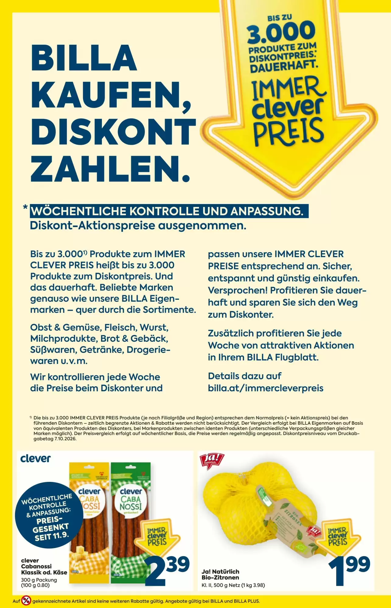 Billa Flugblatt (ab 22.10.2026) - Angebote und Prospekt - Seite 2
