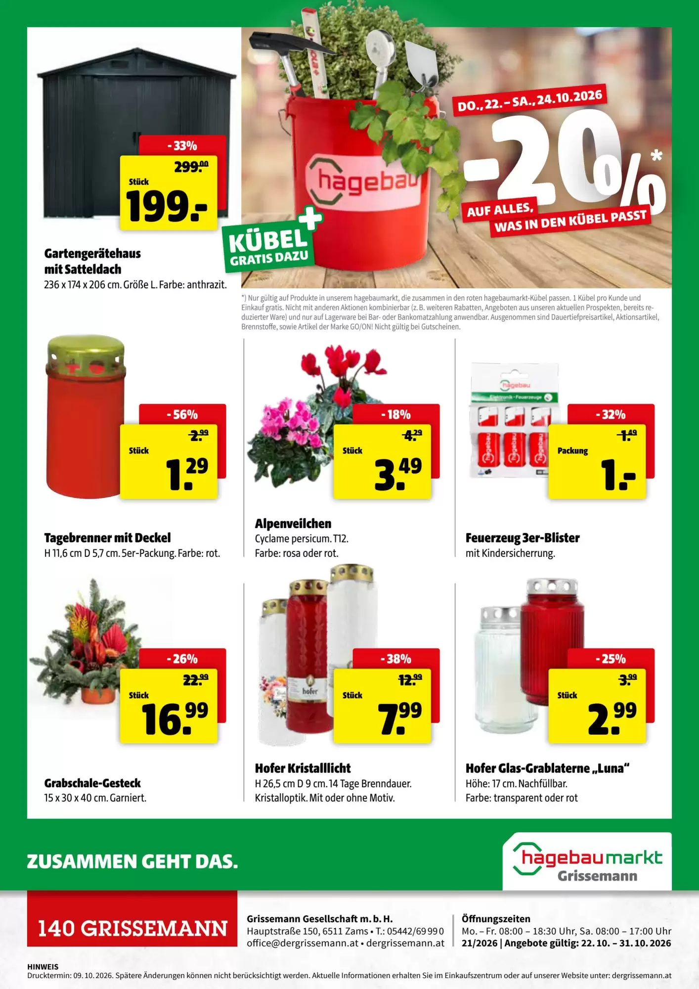 Eurogast Grissemann Flugblatt (ab 22.10.2026) - Angebote und Prospekt - Seite 12