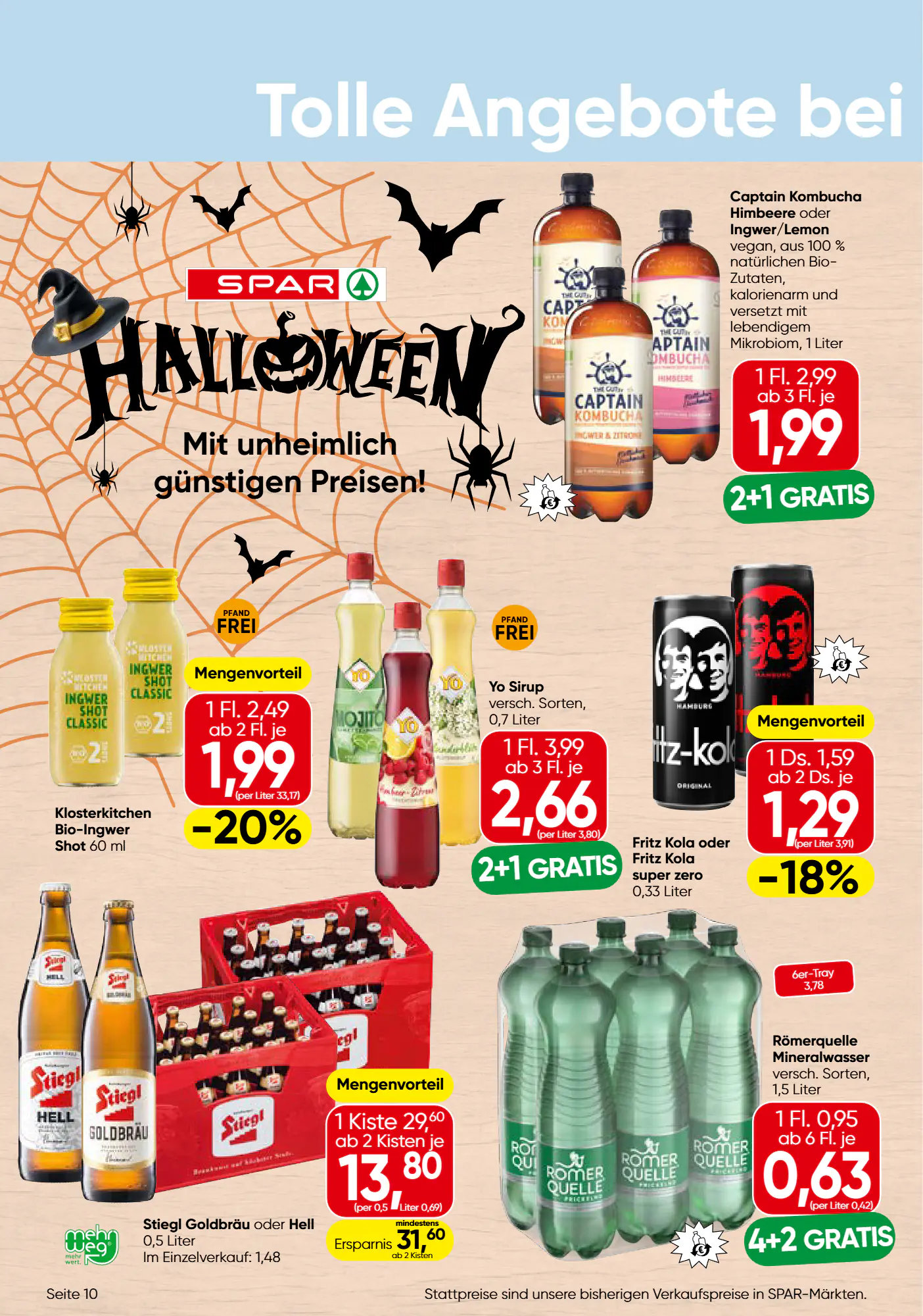 Eurospar Flugblatt (ab 22.10.2026) - Angebote und Prospekt - Seite 10