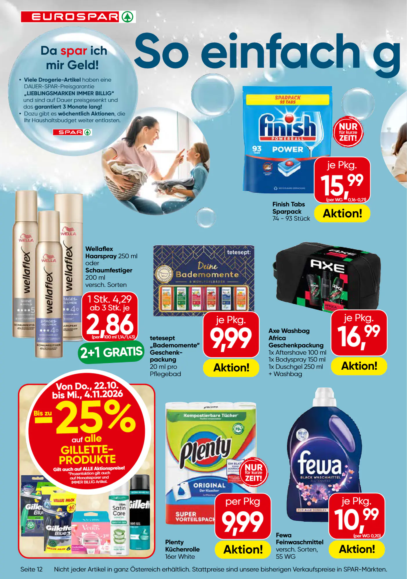Eurospar Flugblatt (ab 22.10.2026) - Angebote und Prospekt - Seite 12