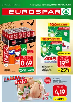 Eurospar Flugblatt