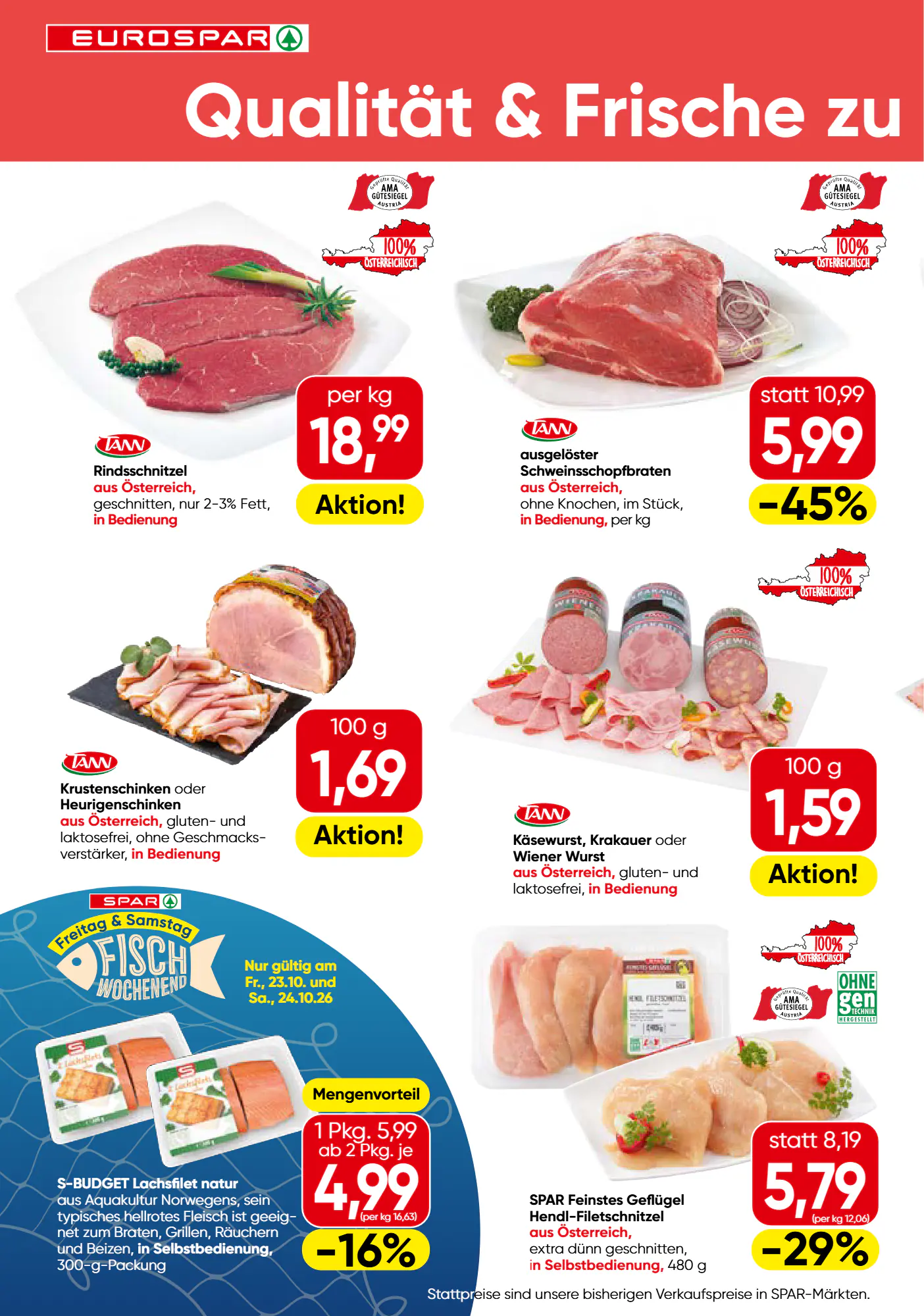 Eurospar Flugblatt (ab 22.10.2026) - Angebote und Prospekt - Seite 2