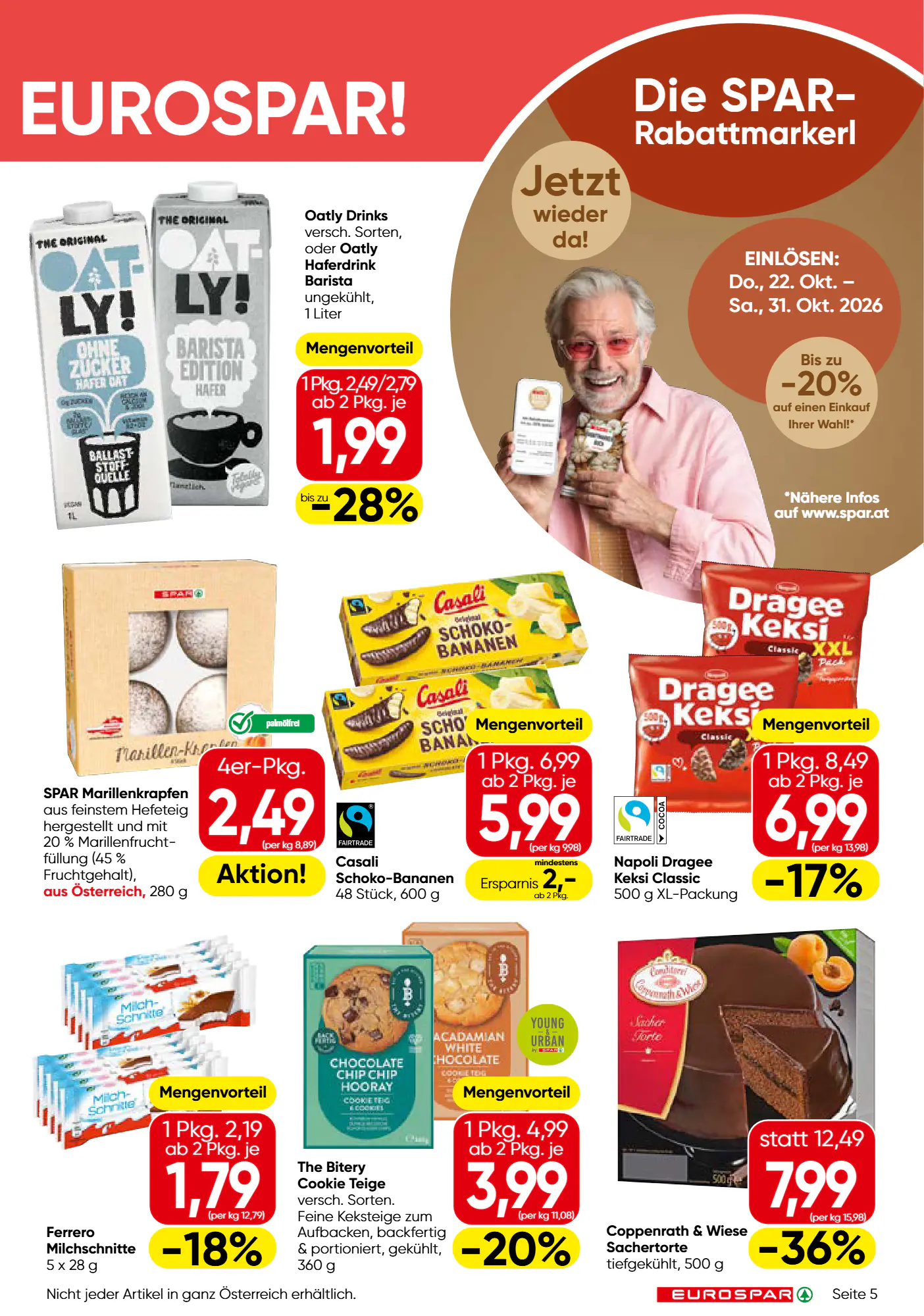 Eurospar Flugblatt (ab 22.10.2026) - Angebote und Prospekt - Seite 5