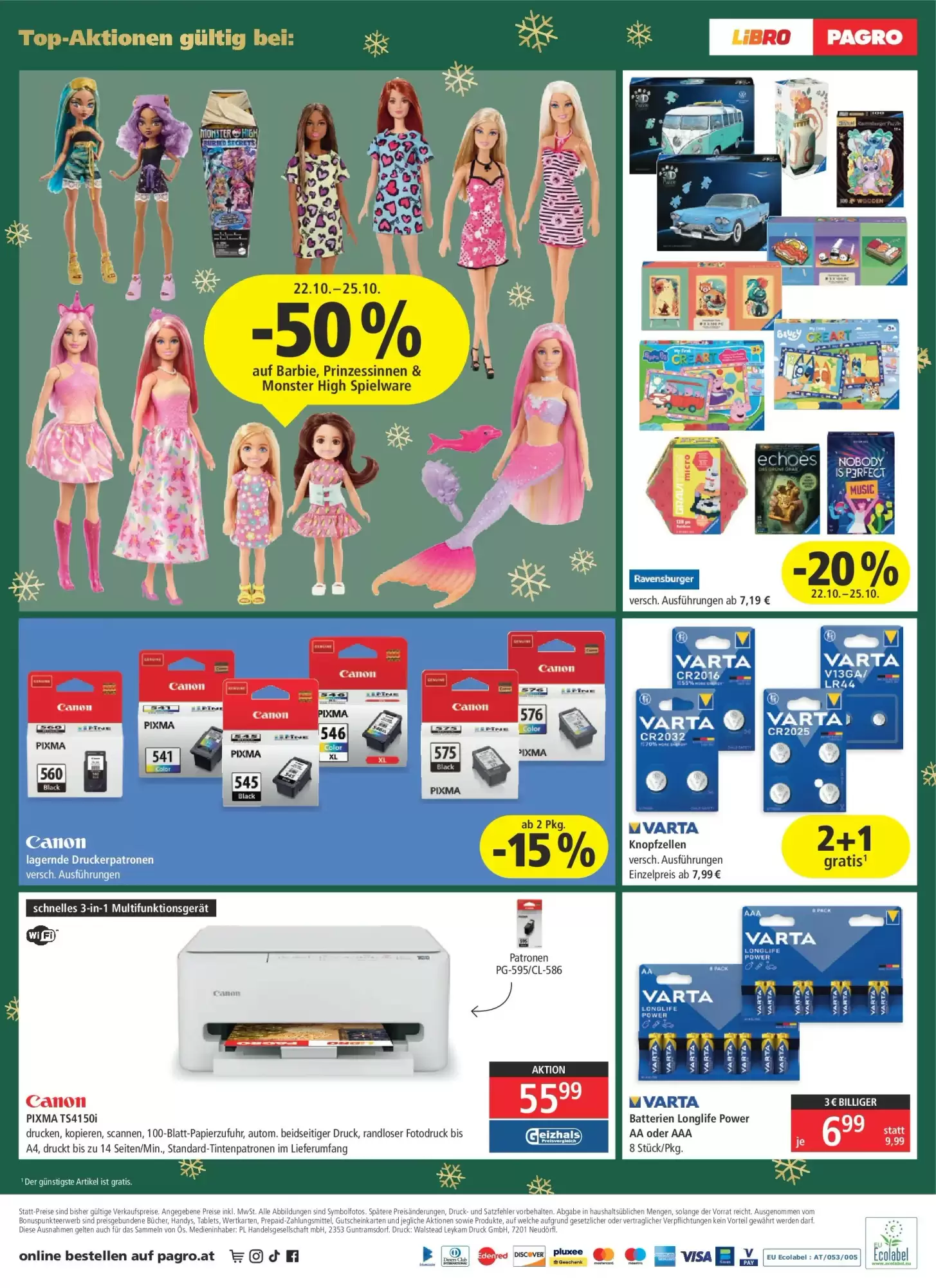 Pagro Diskont Flugblatt (ab 22.10.2026) - Angebote und Prospekt - Seite 8