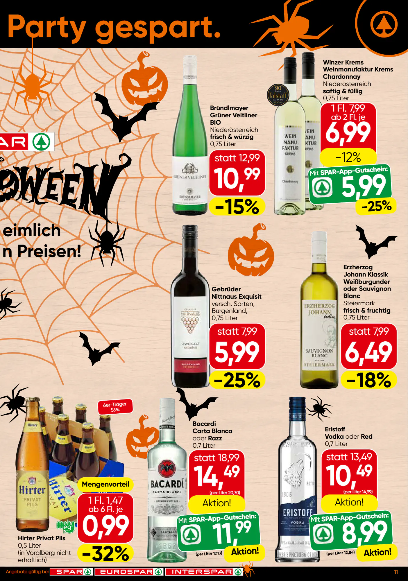 Spar Flugblatt (ab 22.10.2026) - Angebote und Prospekt - Seite 11