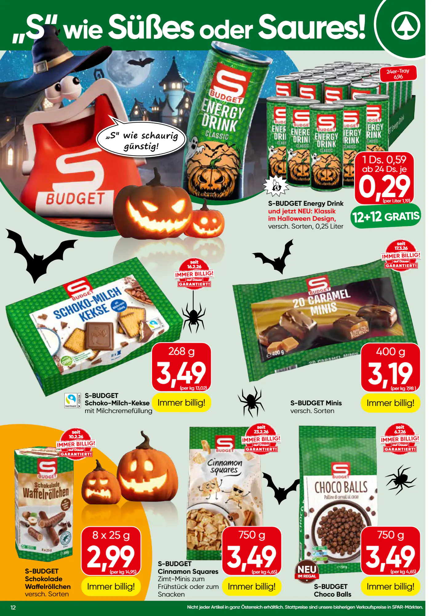 Spar Flugblatt (ab 22.10.2026) - Angebote und Prospekt - Seite 12