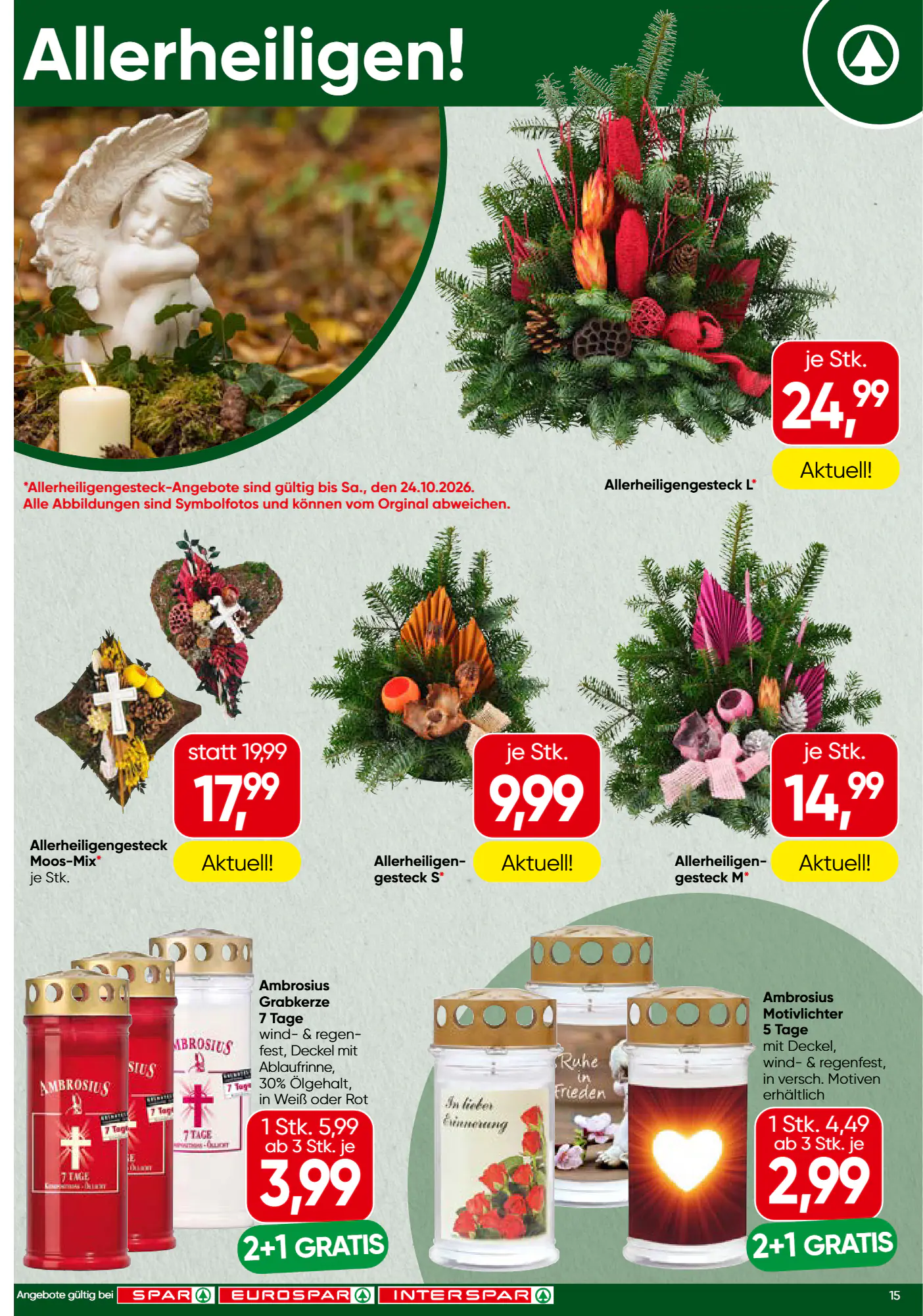 Spar Flugblatt (ab 22.10.2026) - Angebote und Prospekt - Seite 15