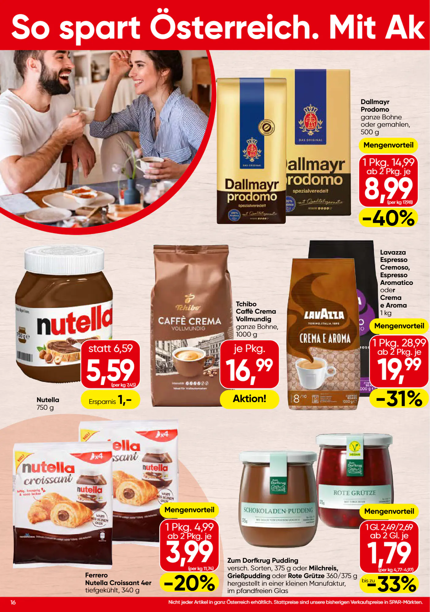 Spar Flugblatt (ab 22.10.2026) - Angebote und Prospekt - Seite 16