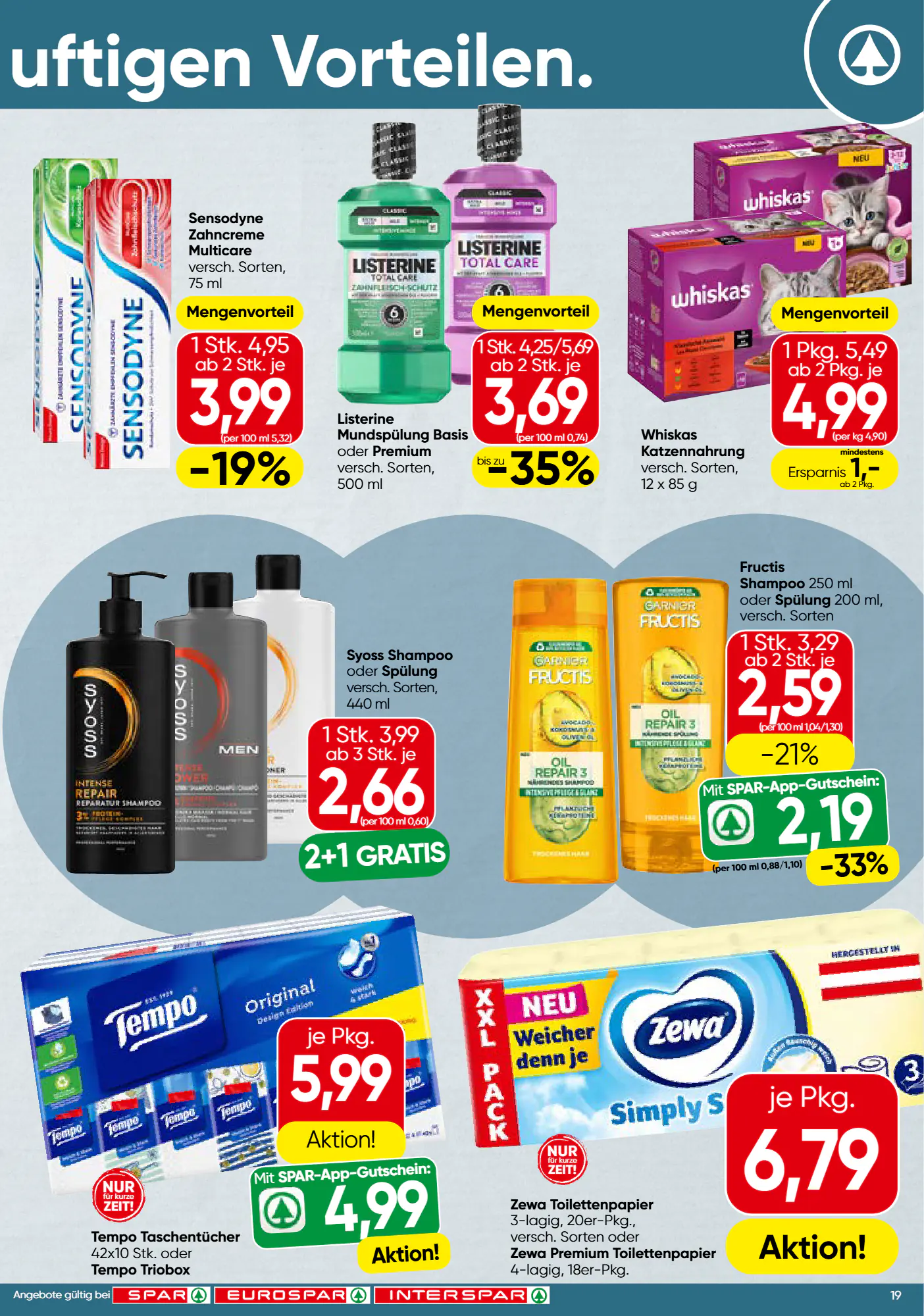 Spar Flugblatt (ab 22.10.2026) - Angebote und Prospekt - Seite 19