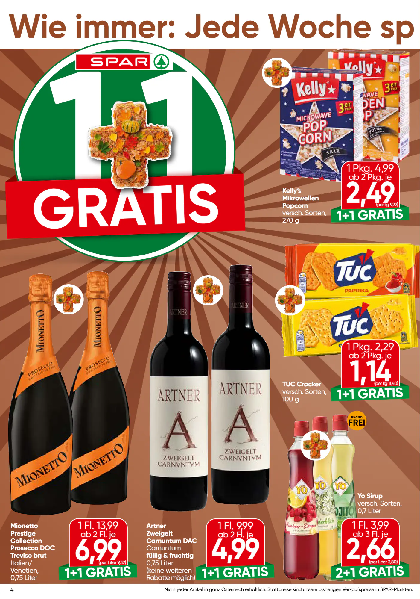 Spar Flugblatt (ab 22.10.2026) - Angebote und Prospekt - Seite 4