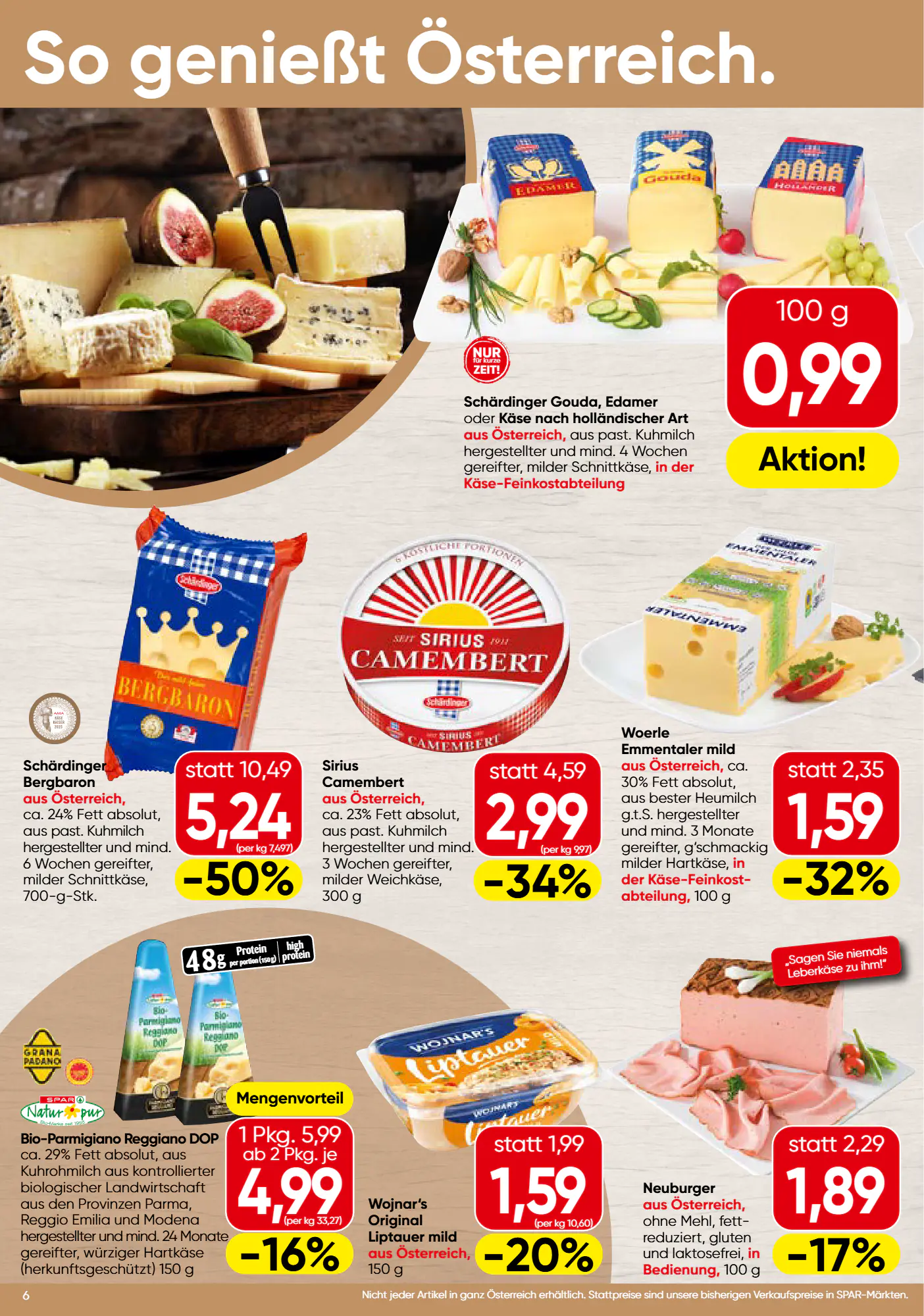 Spar Flugblatt (ab 22.10.2026) - Angebote und Prospekt - Seite 6