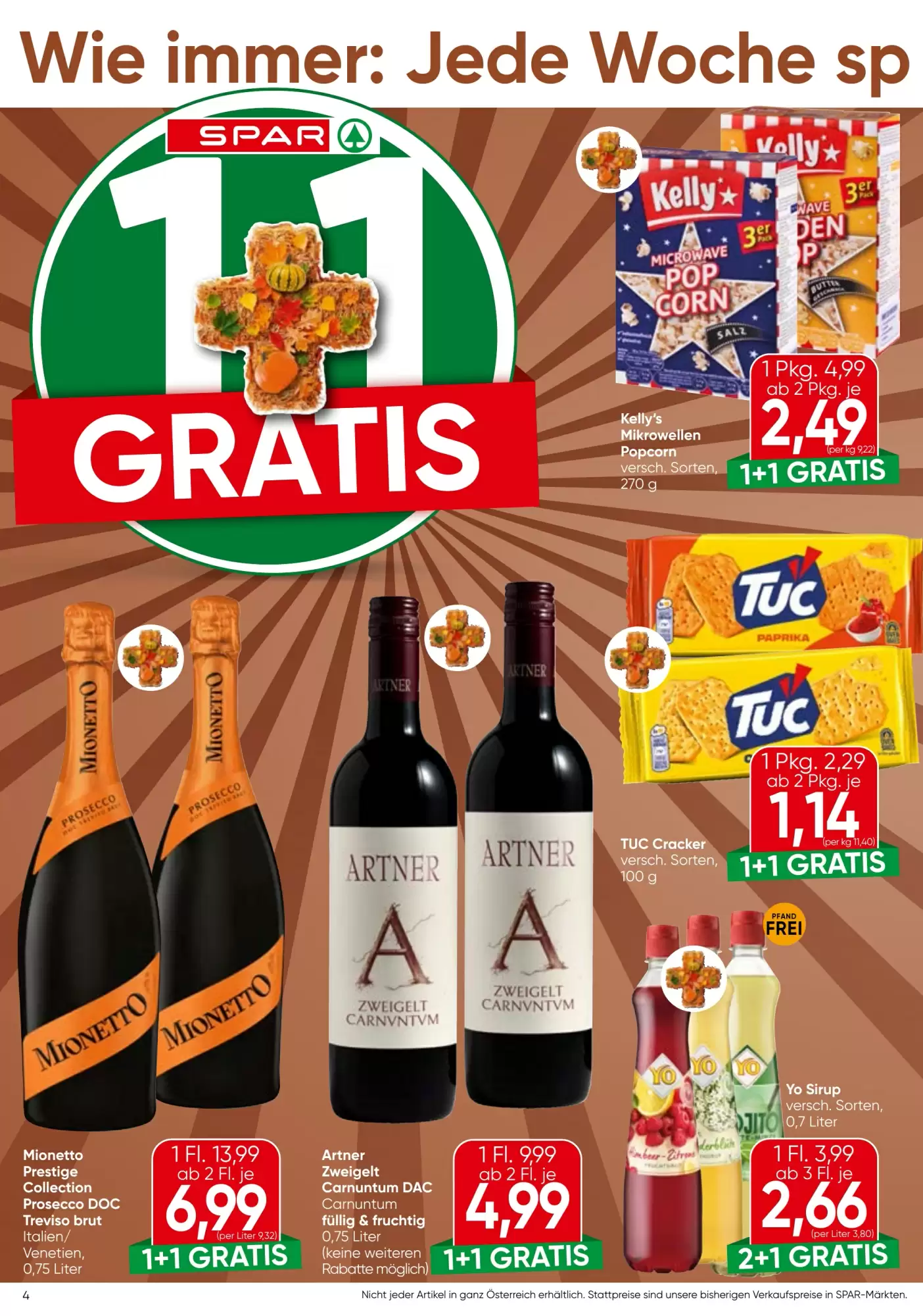 Strasser Markt Flugblatt (ab 22.10.2026) - Angebote und Prospekt - Seite 4