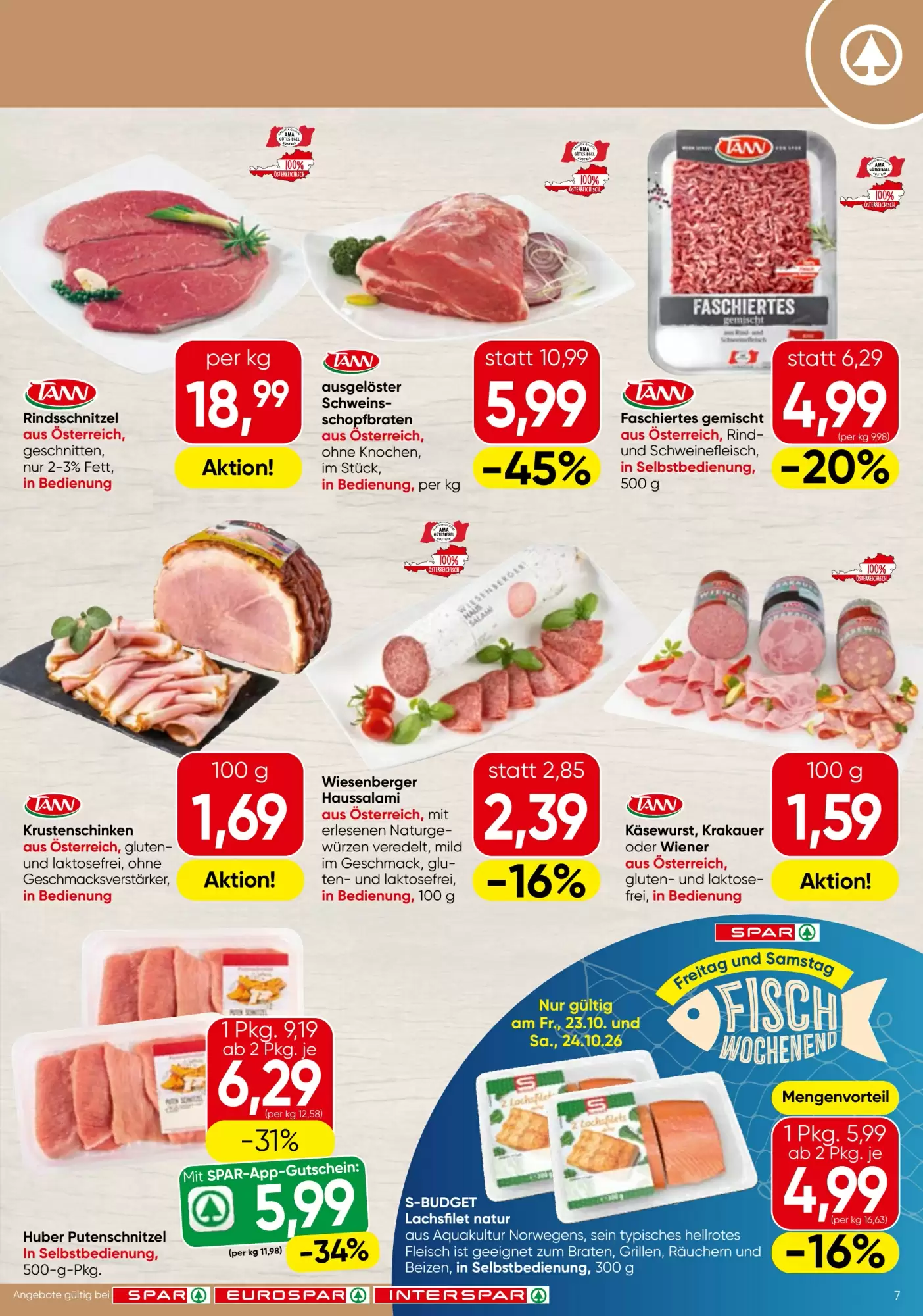 Strasser Markt Flugblatt (ab 22.10.2026) - Angebote und Prospekt - Seite 7