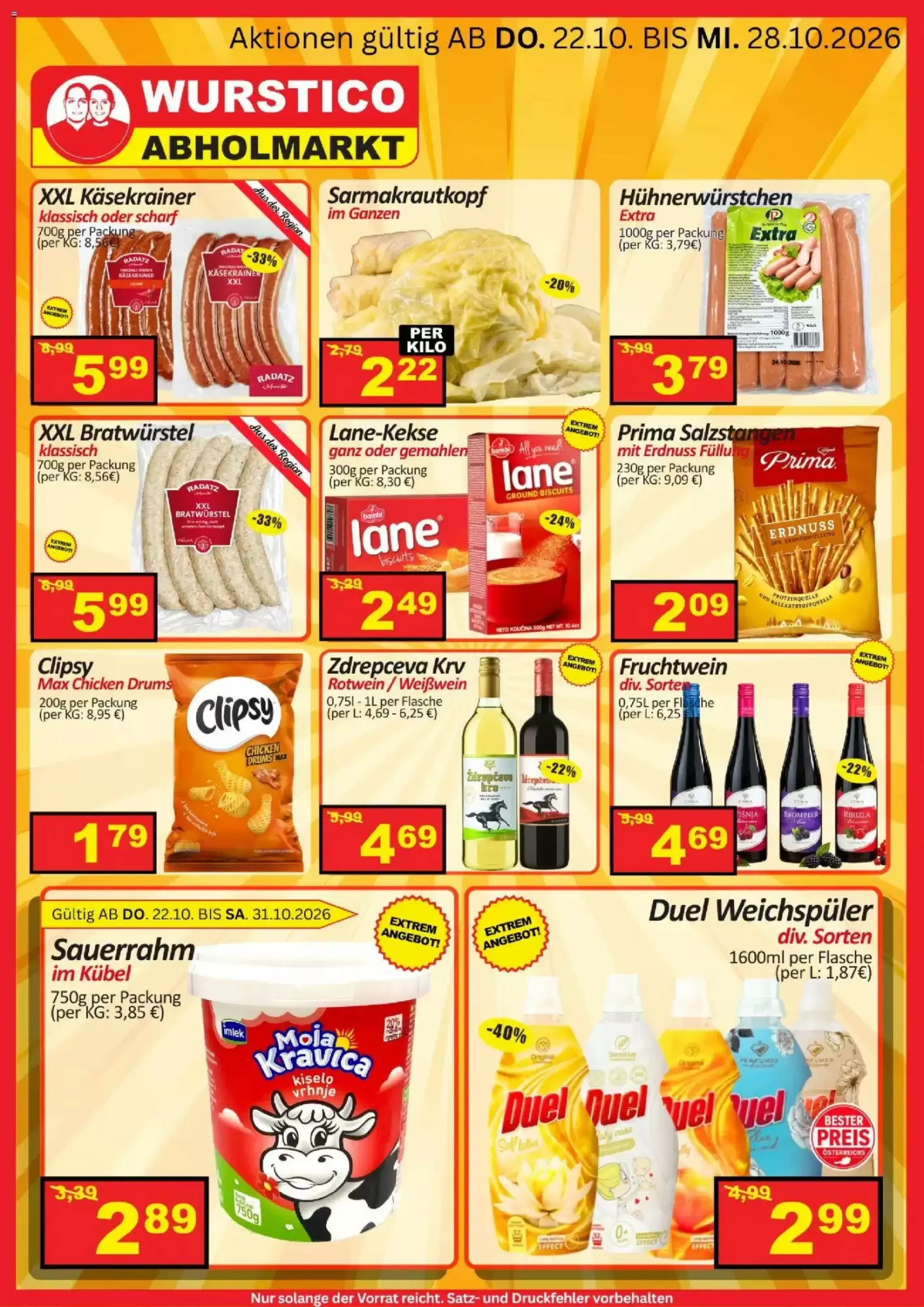 Wurstico Flugblatt (ab 22.10.2026) - Angebote und Prospekt - Seite 2