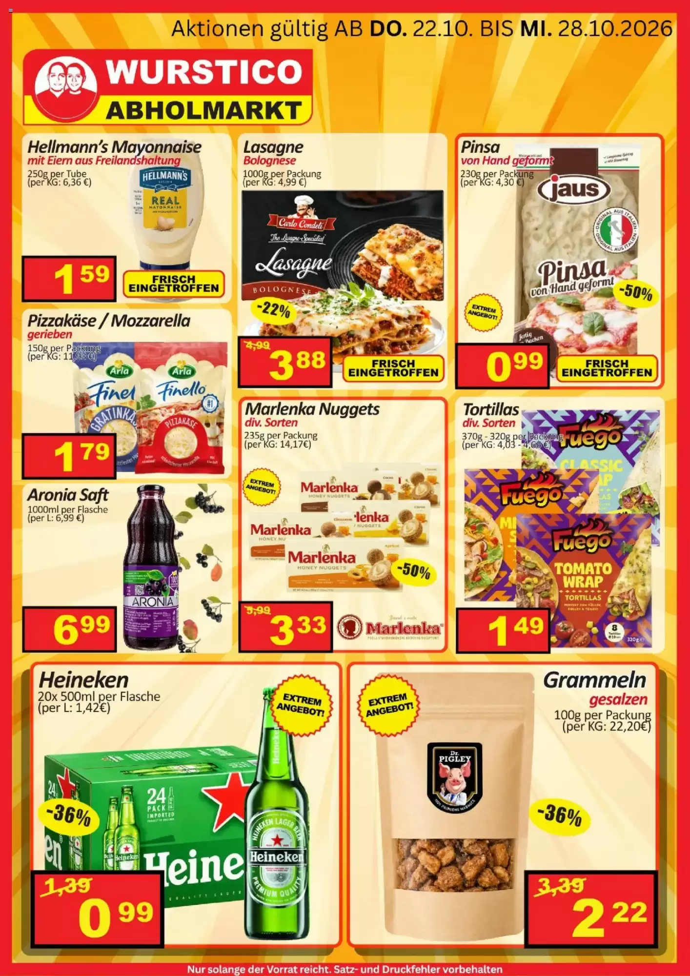 Wurstico Flugblatt (ab 22.10.2026) - Angebote und Prospekt - Seite 4