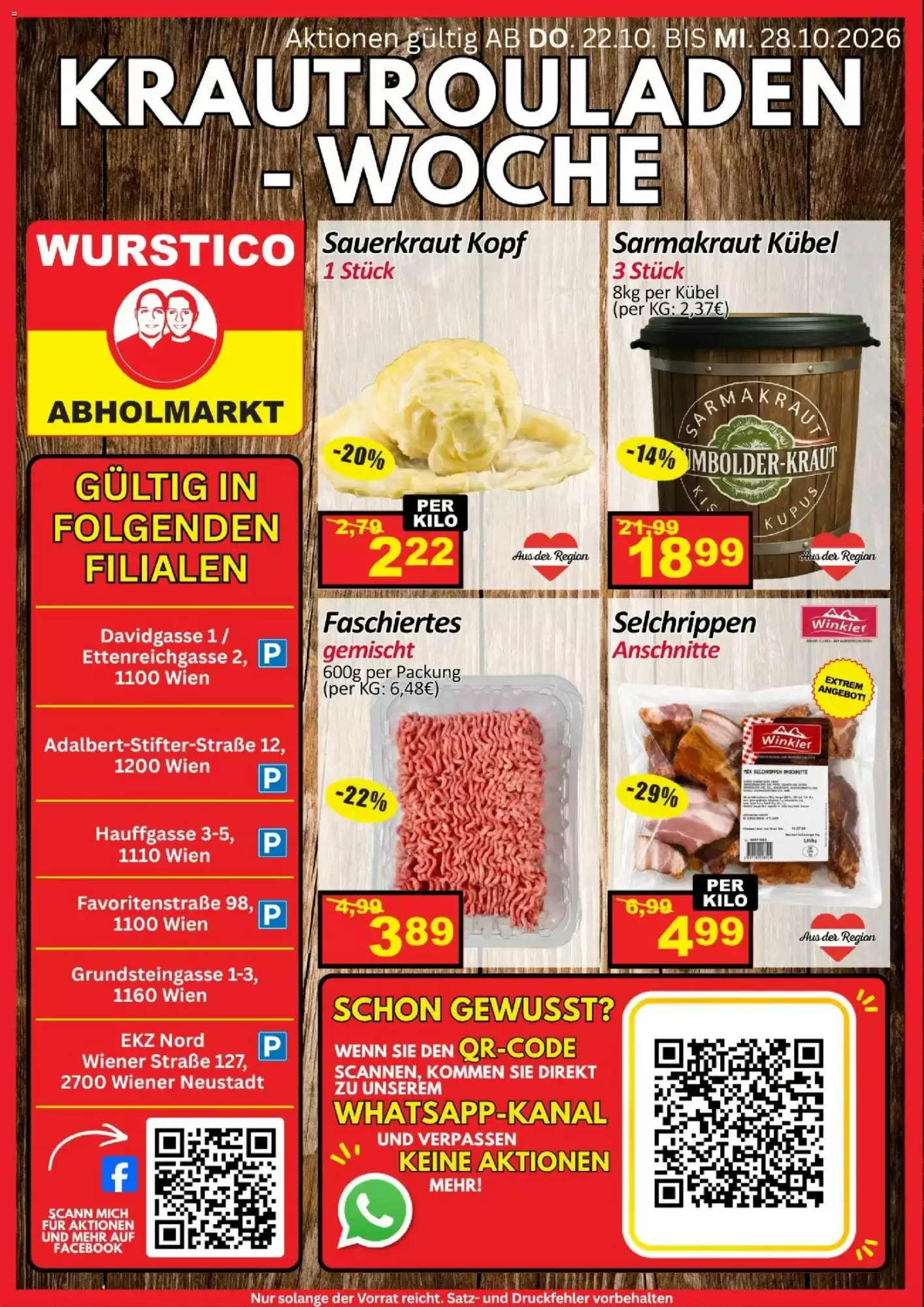Wurstico Flugblatt (ab 22.10.2026) - Angebote und Prospekt - Seite 7