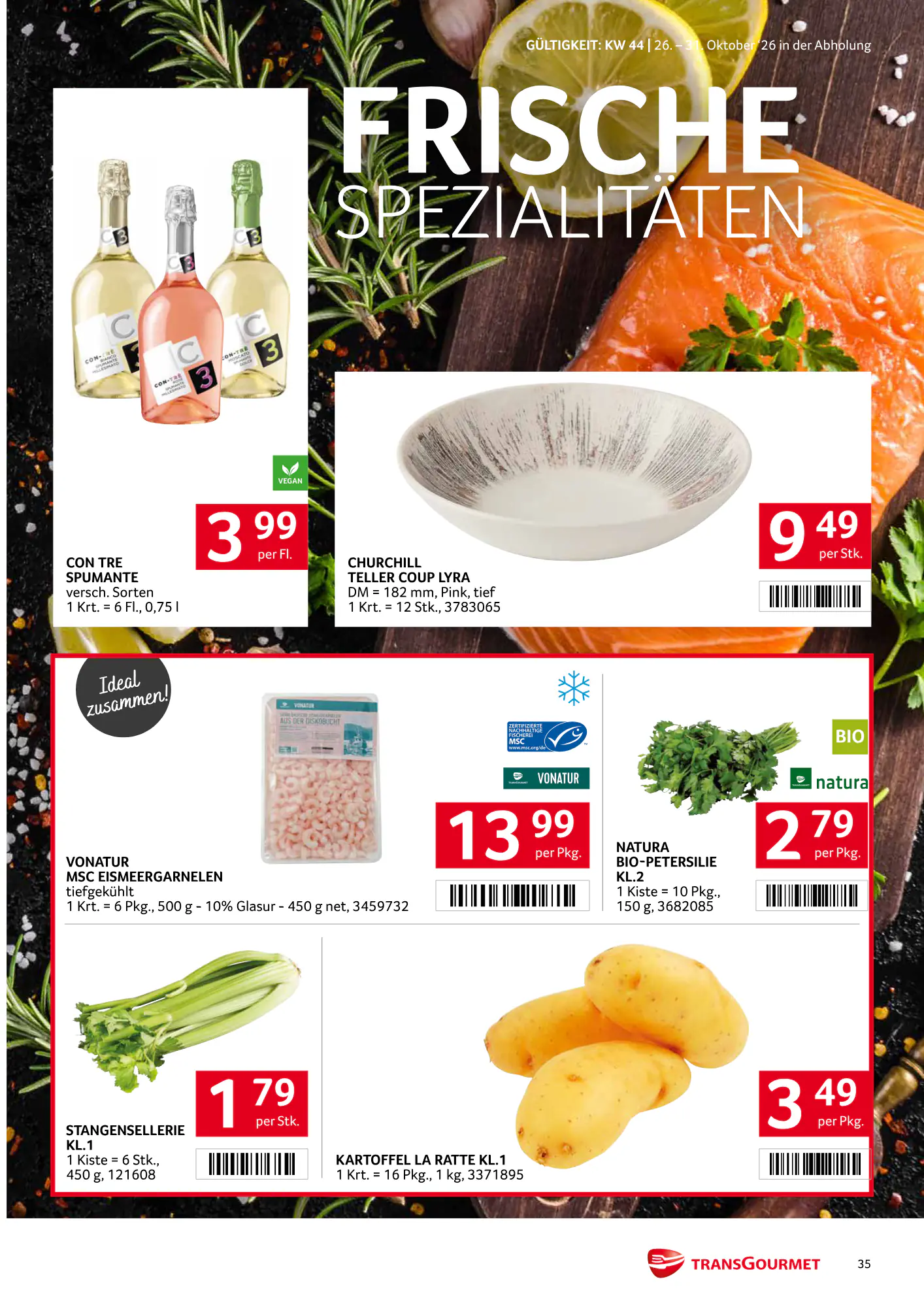 Transgourmet Flugblatt (ab 25.10.2026) - Angebote und Prospekt - Seite 35