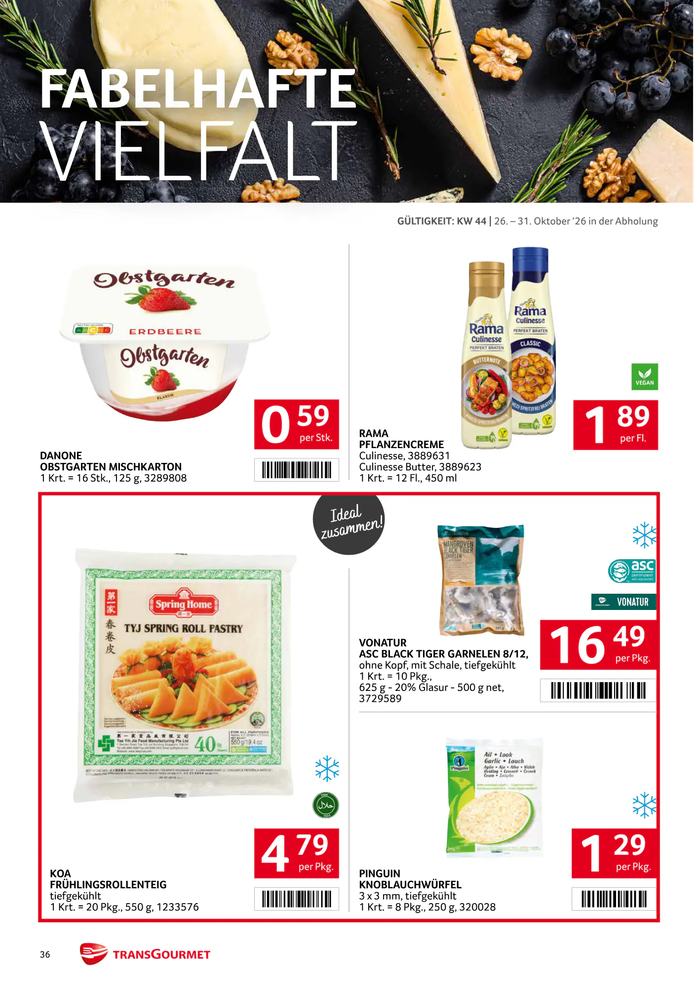 Transgourmet Flugblatt (ab 25.10.2026) - Angebote und Prospekt - Seite 36