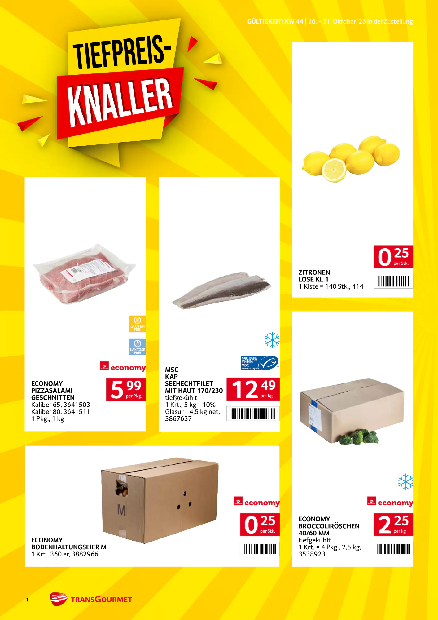 Transgourmet Flugblatt (ab 25.10.2026) - Angebote und Prospekt - Seite 4