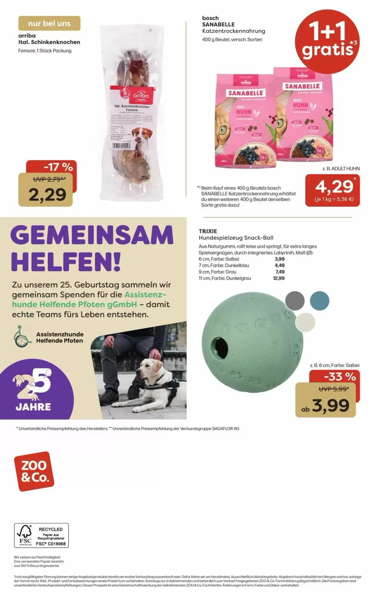 ZOO & Co Flugblatt (ab 26.10.2026) - Angebote und Prospekt - Seite 12