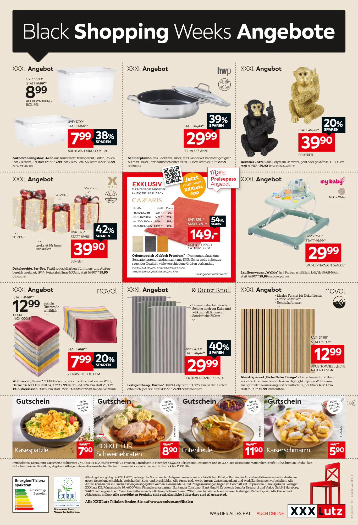 XXXLutz Flugblatt (ab 27.10.2026) - Angebote und Prospekt - Seite 4