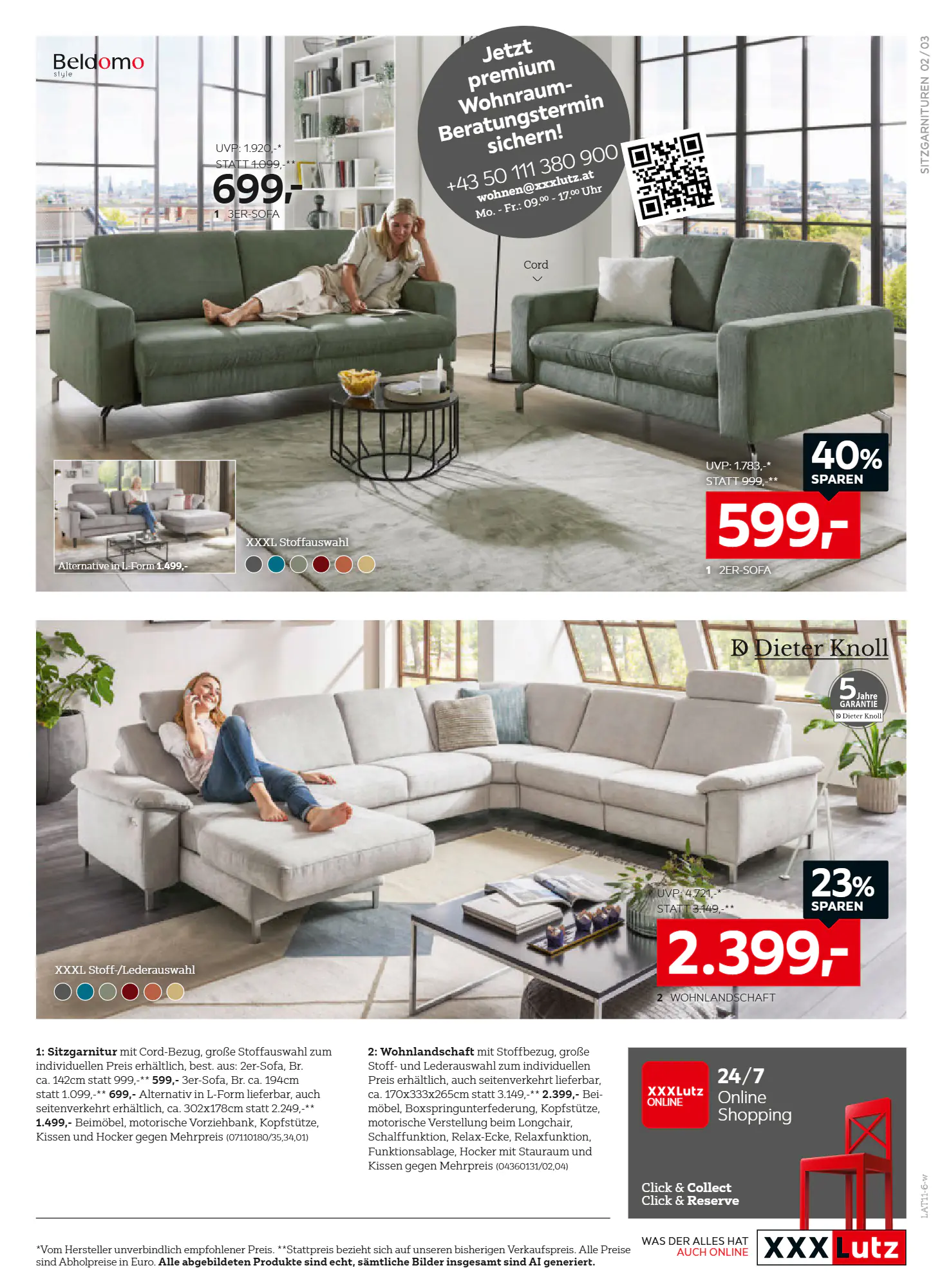 XXXLutz Flugblatt (ab 27.10.2026) - Angebote und Prospekt - Seite 3