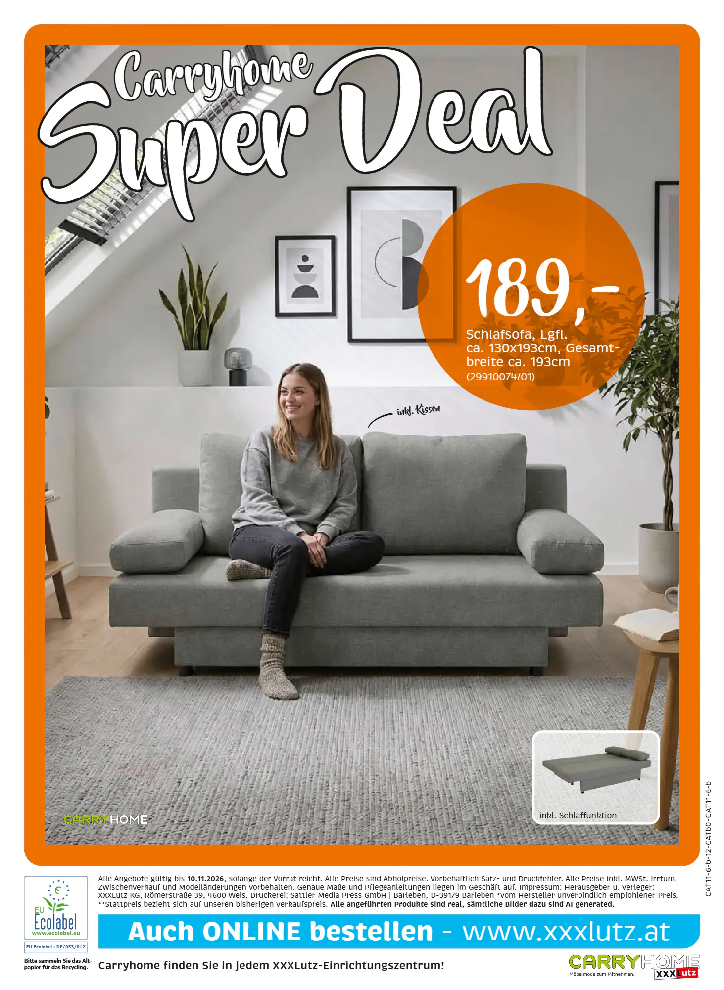 XXXLutz Flugblatt (ab 27.10.2026) - Angebote und Prospekt - Seite 12
