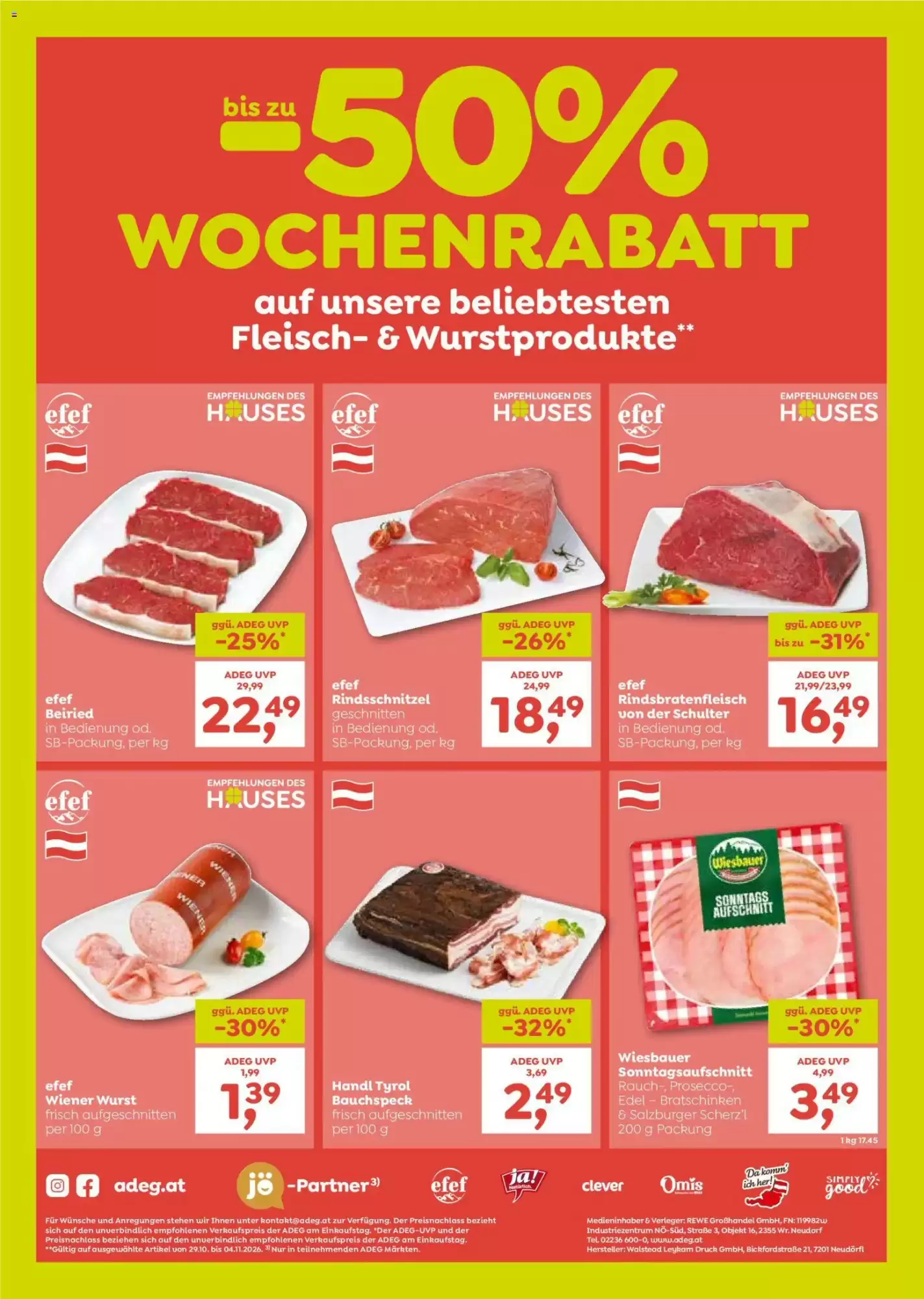 ADEG Flugblatt (ab 29.10.2026) - Angebote und Prospekt - Seite 8