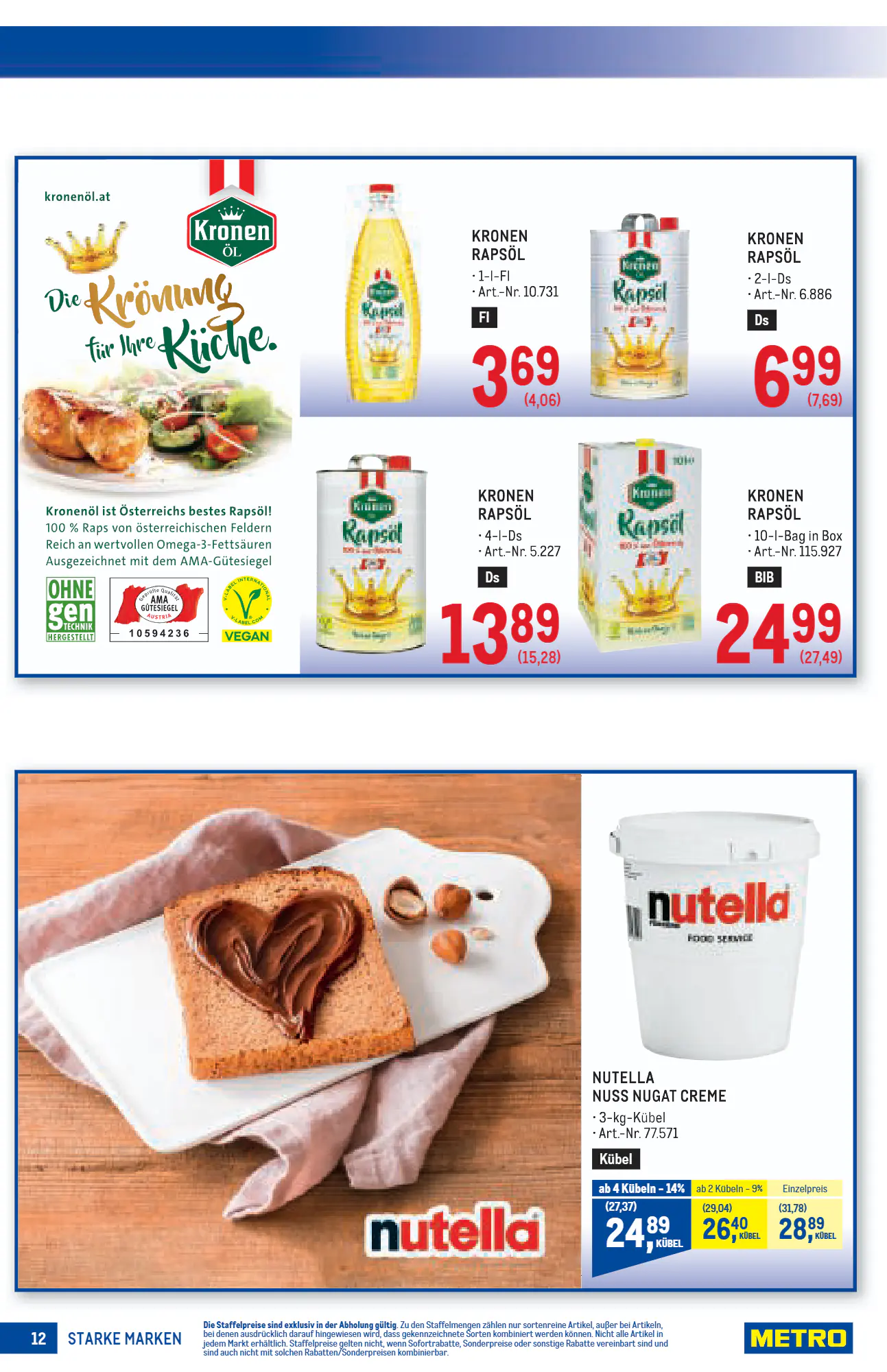 Metro Flugblatt (ab 29.10.2026) - Angebote und Prospekt - Seite 12