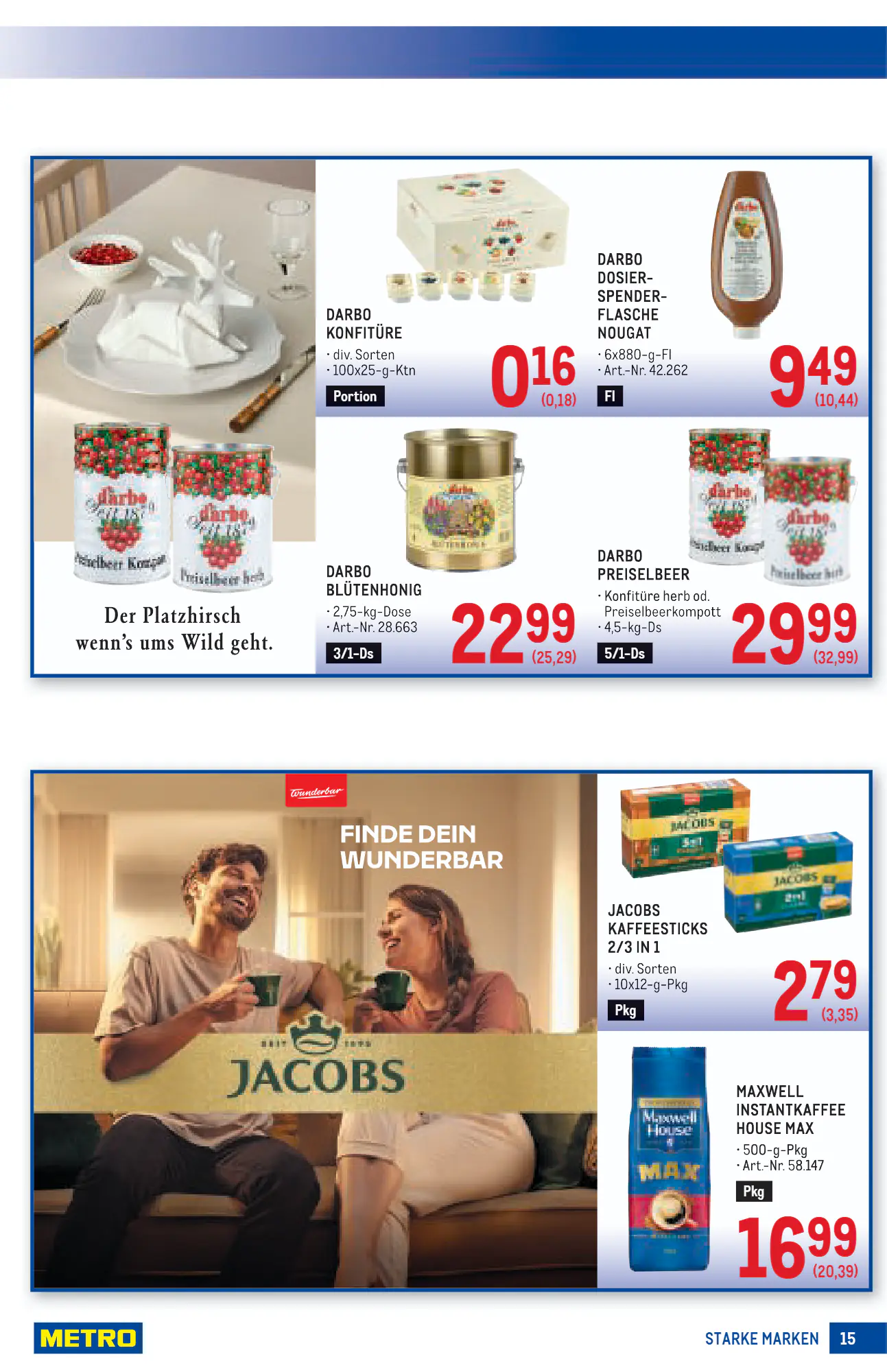 Metro Flugblatt (ab 29.10.2026) - Angebote und Prospekt - Seite 15