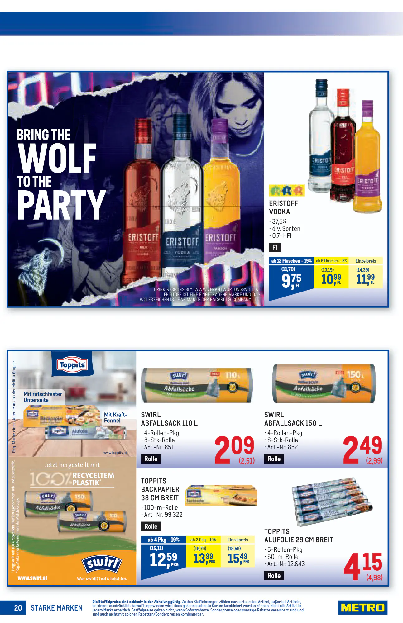 Metro Flugblatt (ab 29.10.2026) - Angebote und Prospekt - Seite 20