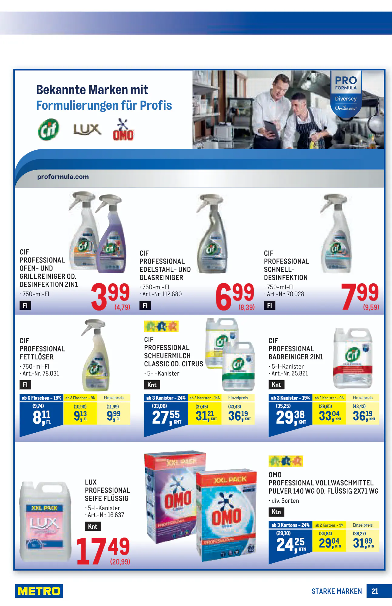 Metro Flugblatt (ab 29.10.2026) - Angebote und Prospekt - Seite 21