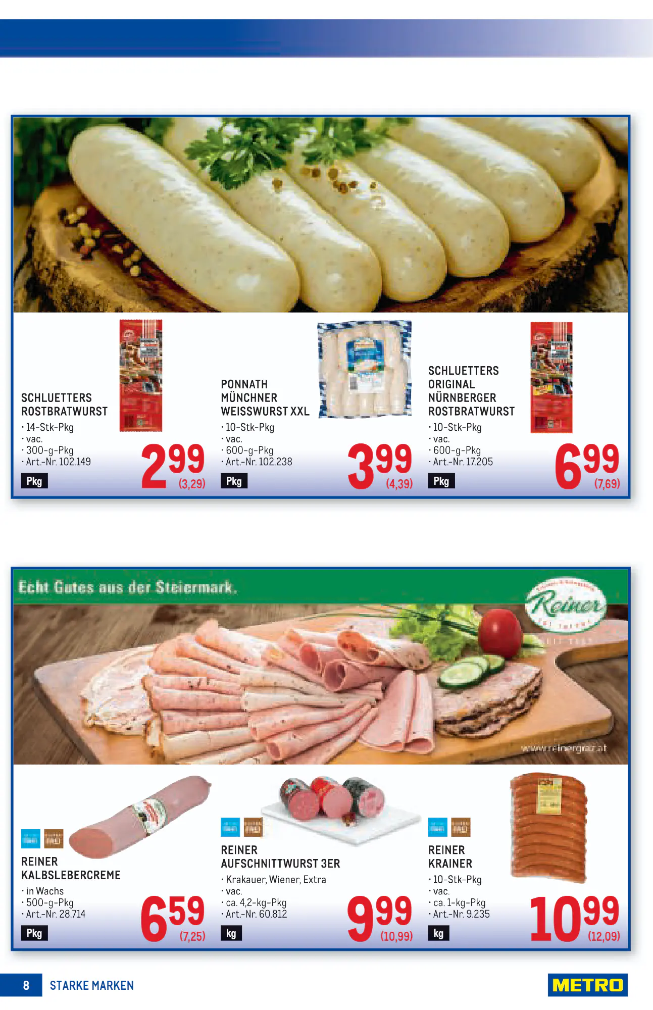 Metro Flugblatt (ab 29.10.2026) - Angebote und Prospekt - Seite 8