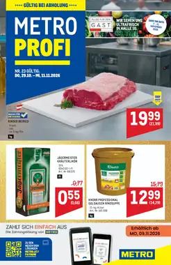 Metro Flugblatt (ab 29.10.2026) - Angebote und Prospekt
