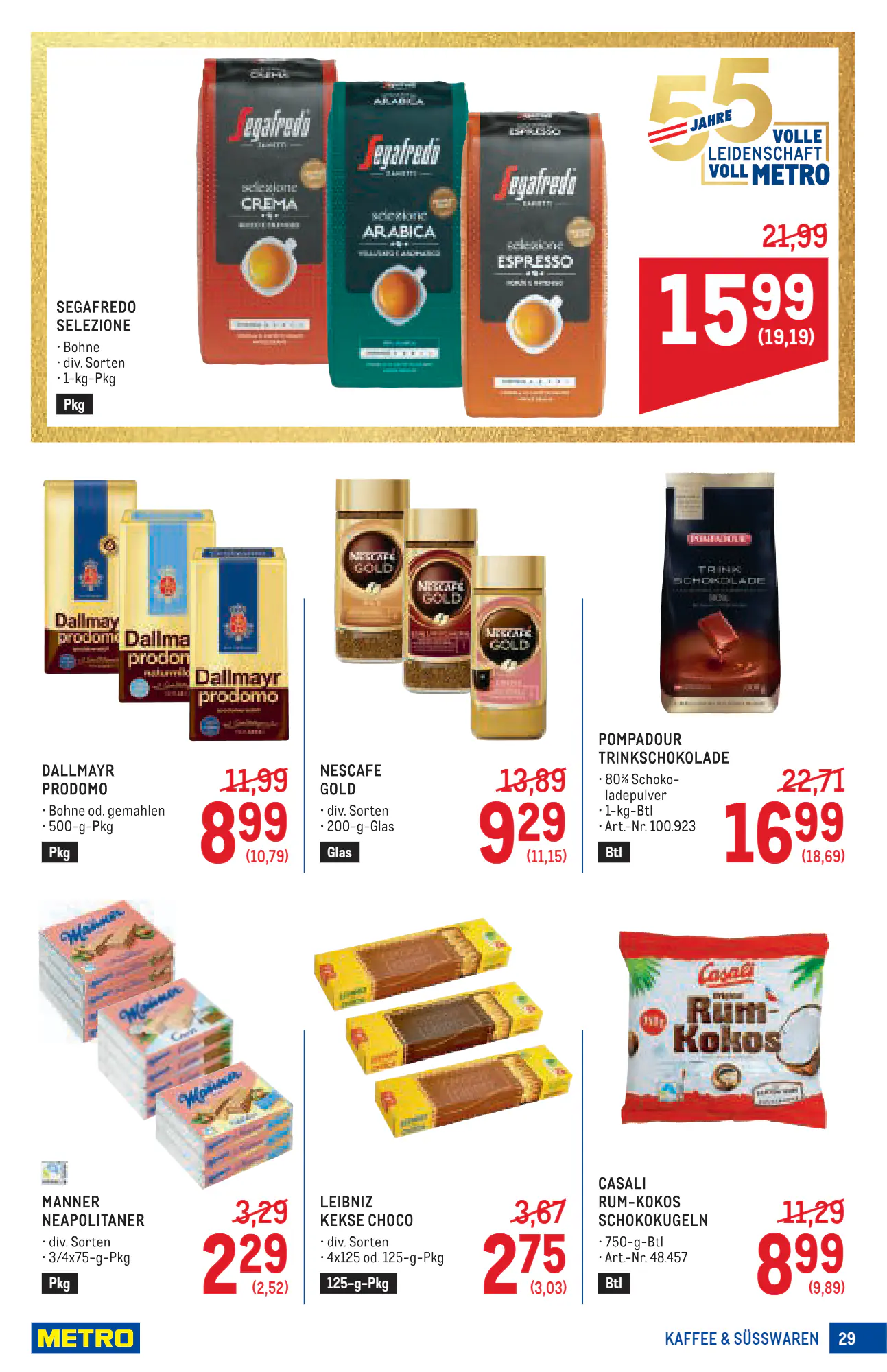 Metro Flugblatt (ab 29.10.2026) - Angebote und Prospekt - Seite 29
