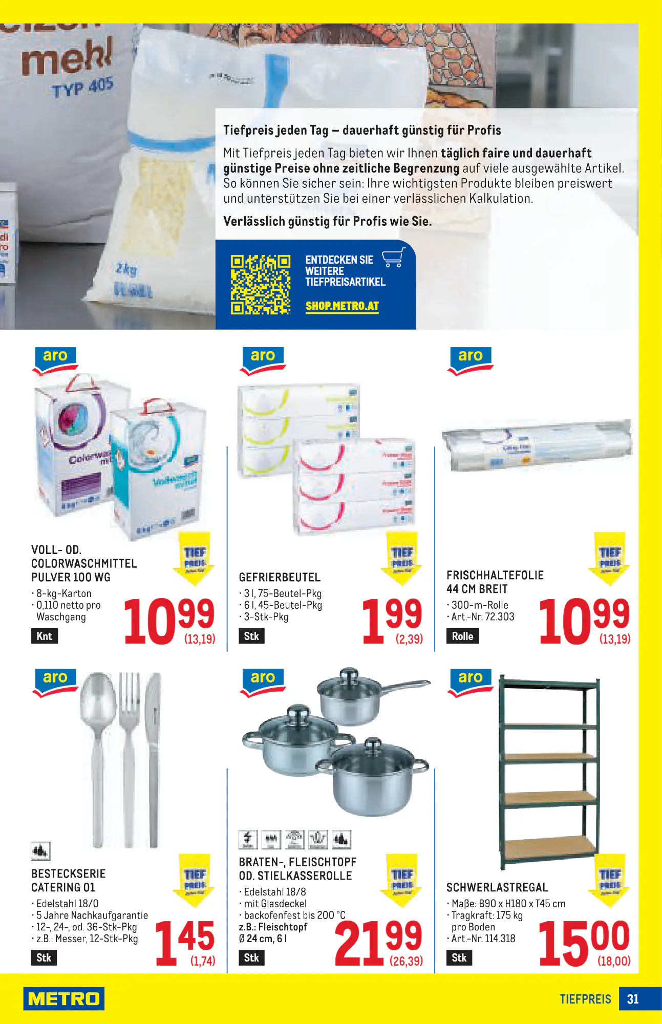 Metro Flugblatt (ab 29.10.2026) - Angebote und Prospekt - Seite 31