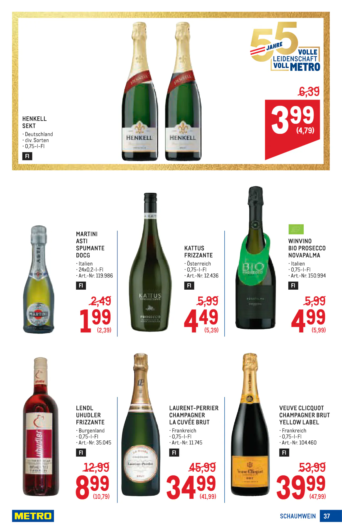 Metro Flugblatt (ab 29.10.2026) - Angebote und Prospekt - Seite 37