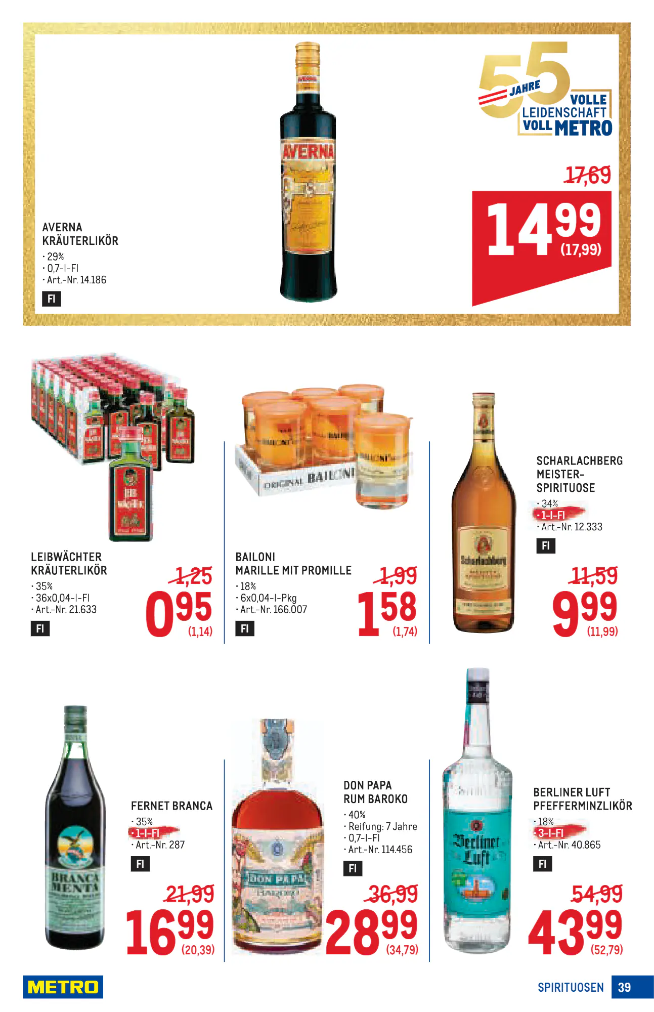 Metro Flugblatt (ab 29.10.2026) - Angebote und Prospekt - Seite 39