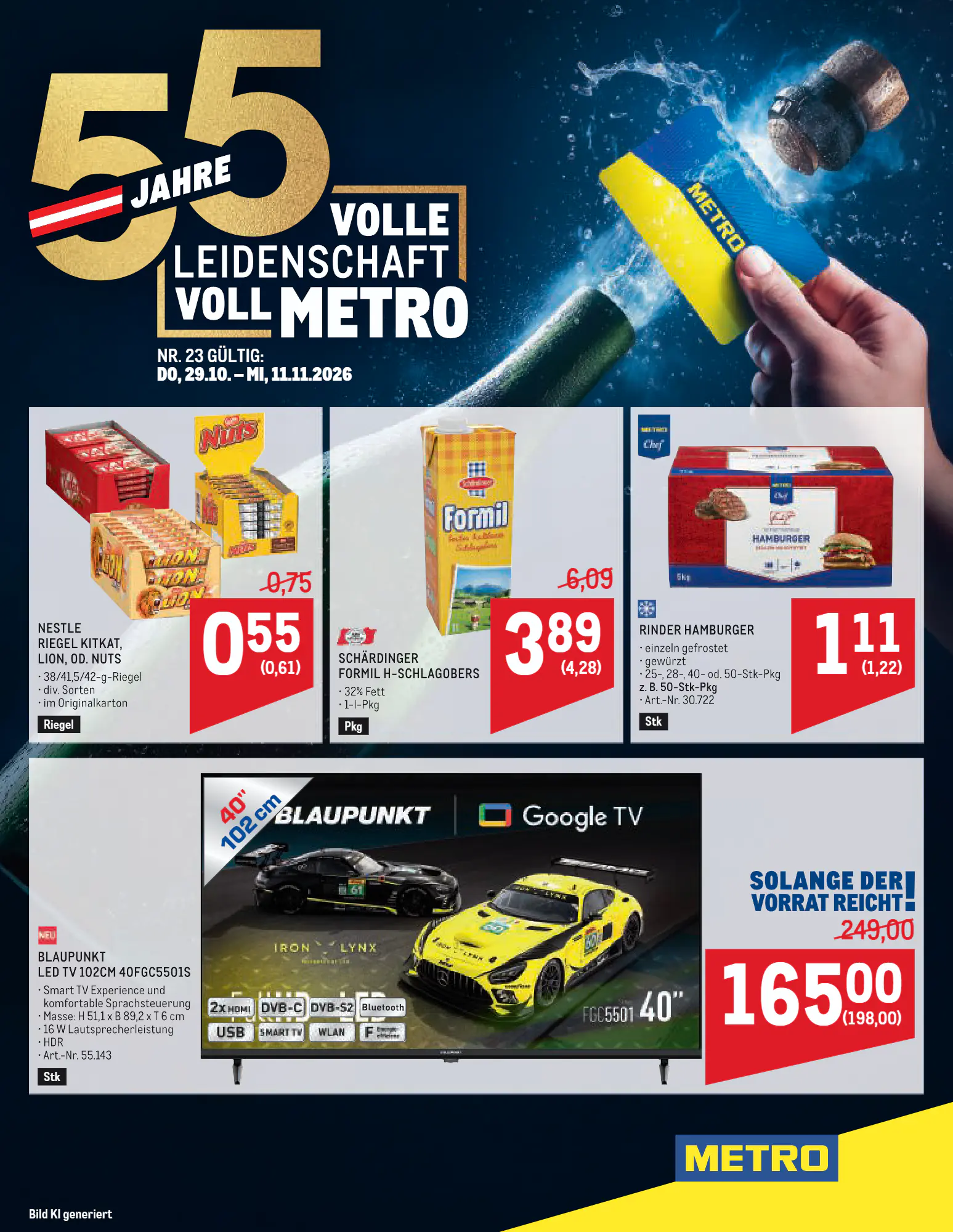 Metro Flugblatt (ab 29.10.2026) - Angebote und Prospekt - Seite 1