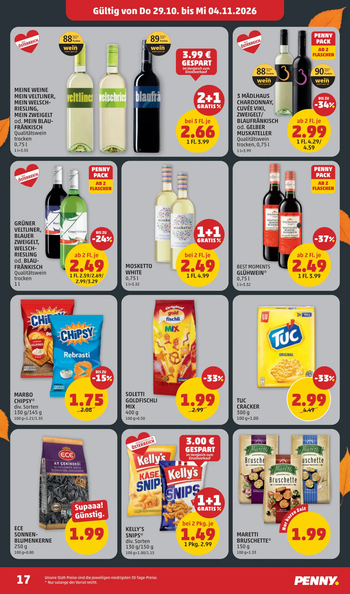 PENNY Flugblatt (ab 29.10.2026) - Angebote und Prospekt - Seite 17