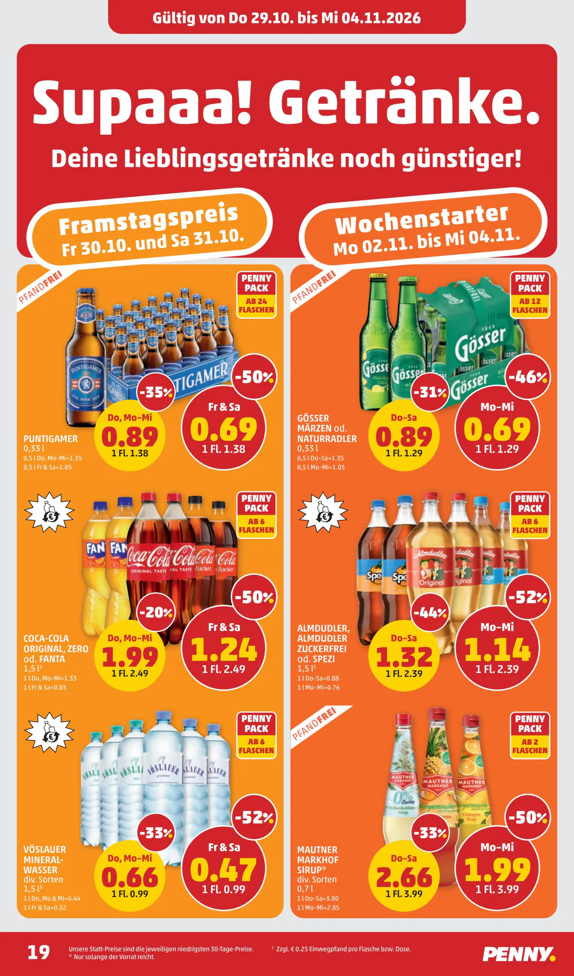 PENNY Flugblatt (ab 29.10.2026) - Angebote und Prospekt - Seite 19