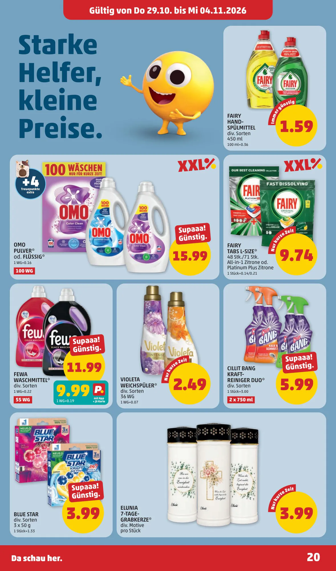 PENNY Flugblatt (ab 29.10.2026) - Angebote und Prospekt - Seite 20