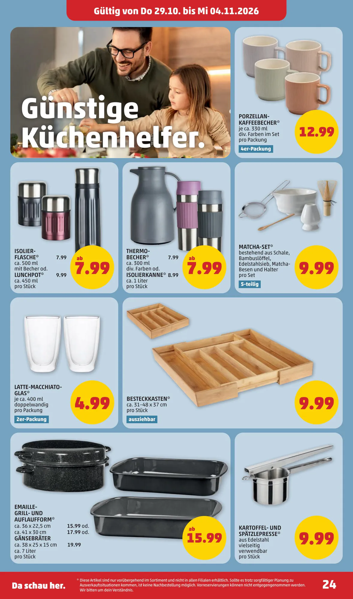 PENNY Flugblatt (ab 29.10.2026) - Angebote und Prospekt - Seite 24