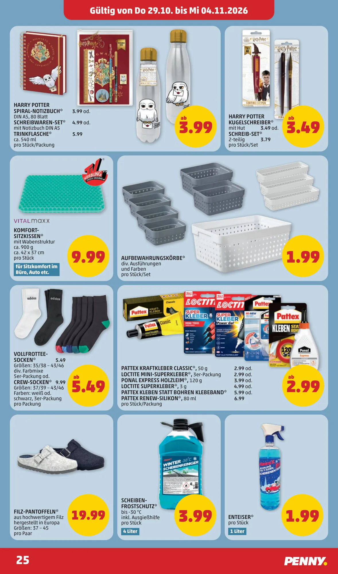 PENNY Flugblatt (ab 29.10.2026) - Angebote und Prospekt - Seite 25