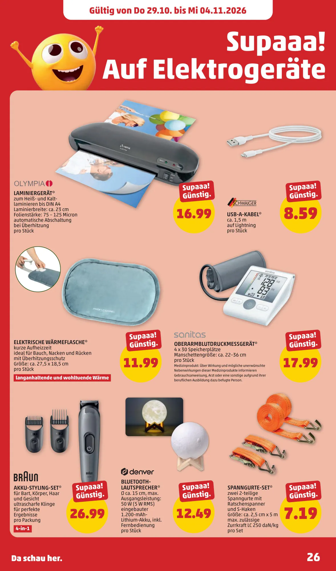 PENNY Flugblatt (ab 29.10.2026) - Angebote und Prospekt - Seite 26