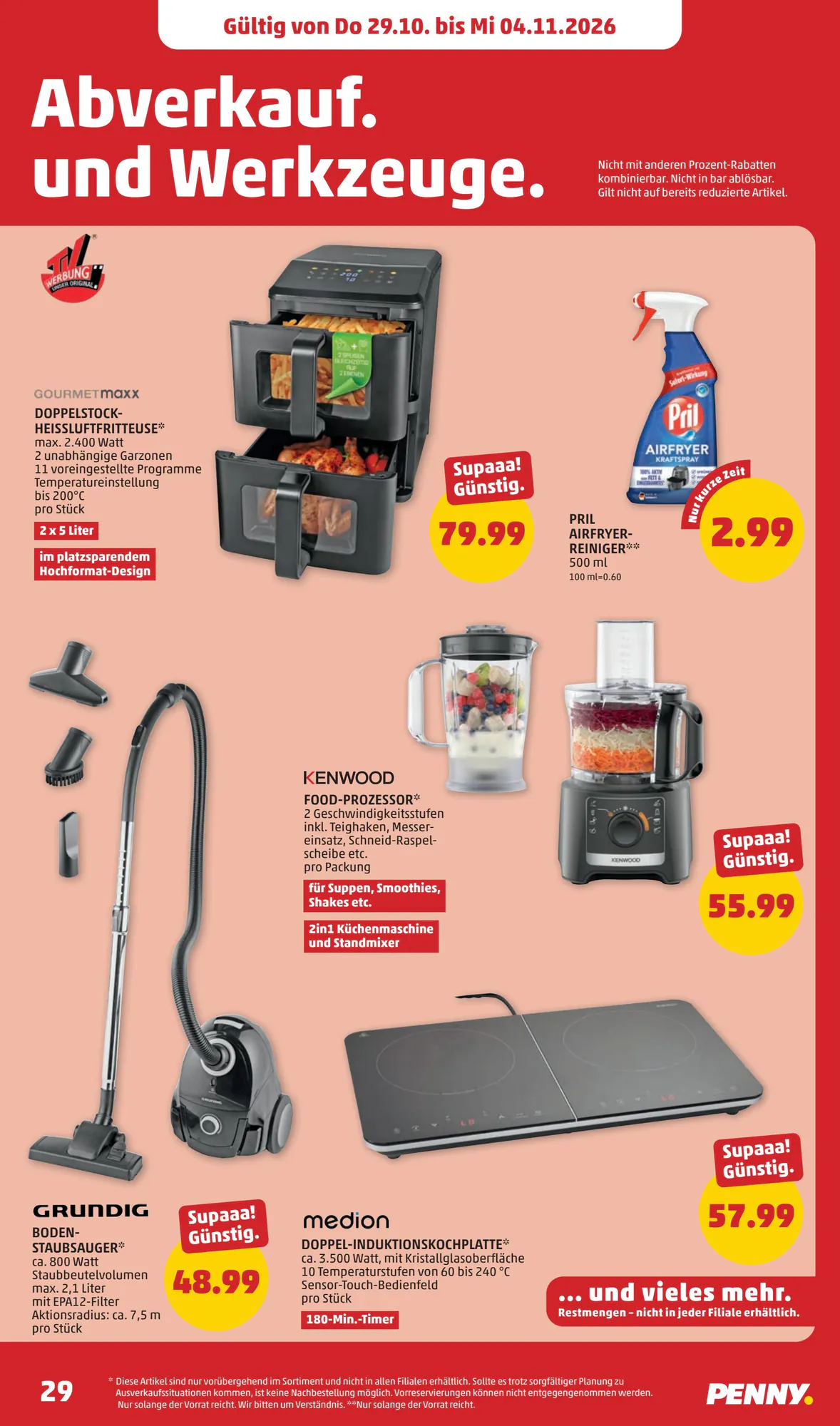 PENNY Flugblatt (ab 29.10.2026) - Angebote und Prospekt - Seite 29